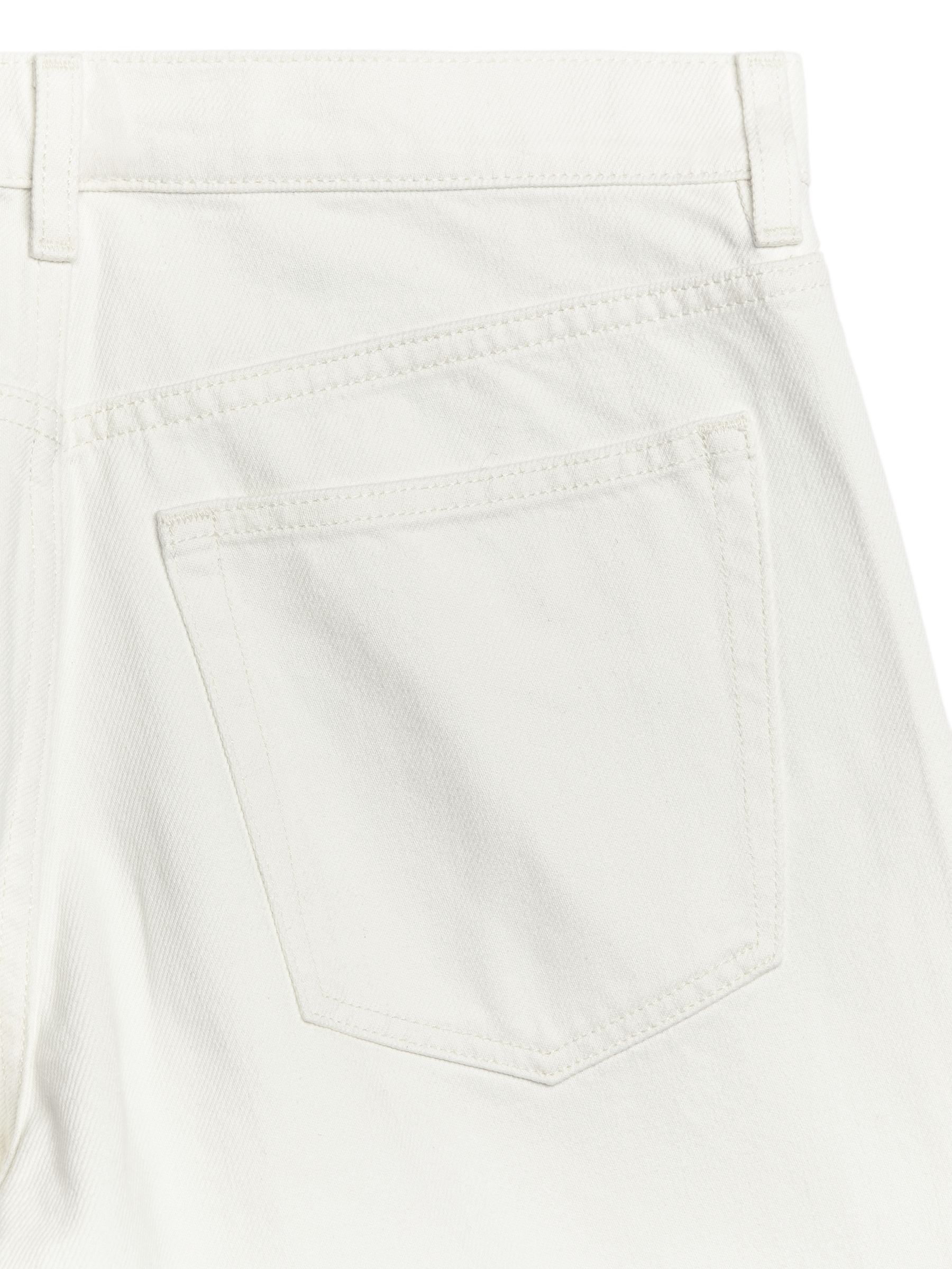 CLOUD Loose Jeans mit weitem Bein - Weiß - Relaxed Fit - Damen - StillMedia/DescriptiveDetail - 2