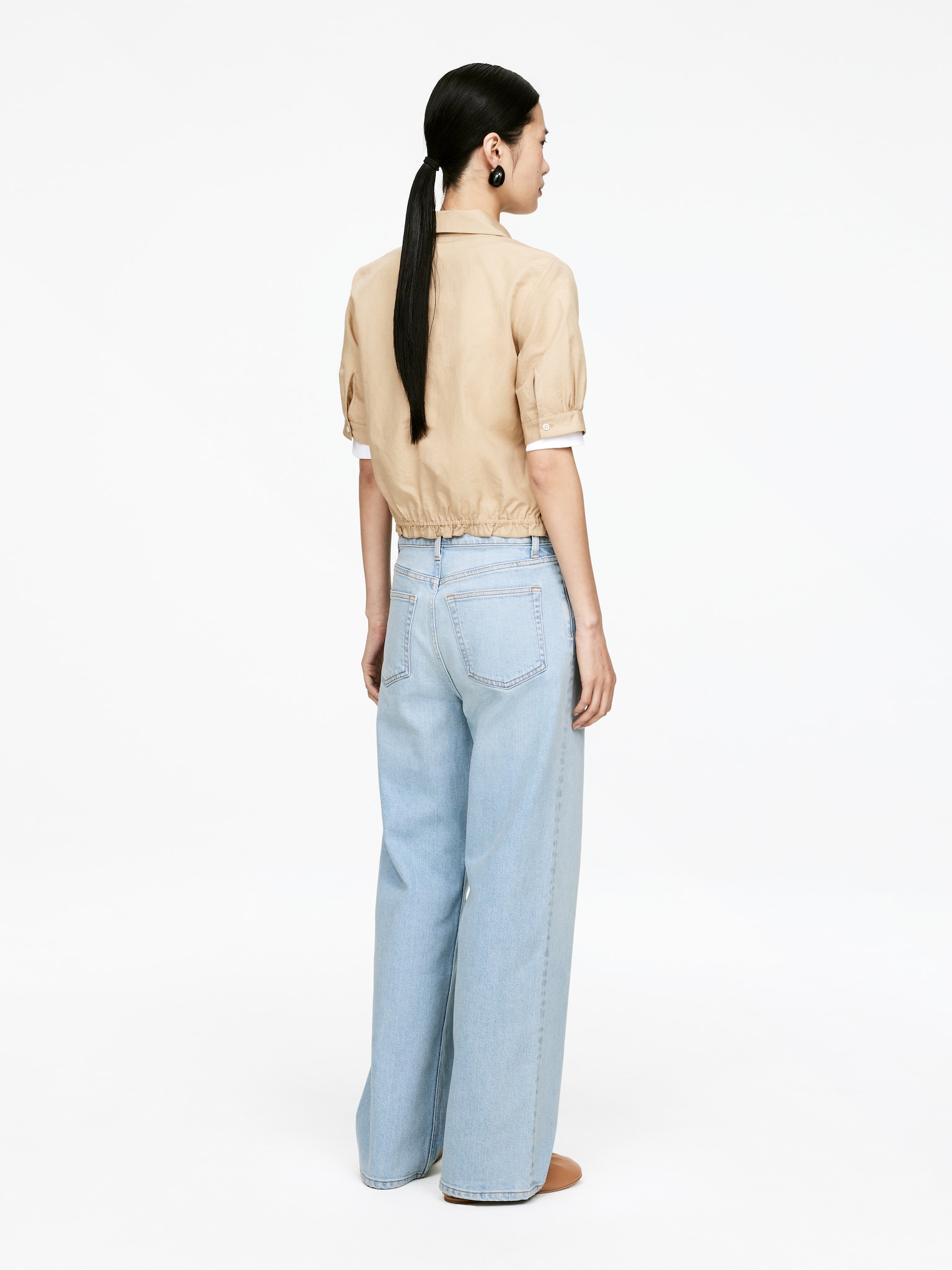 LUPINE Flared Jeans - Blue/Burgundy/Dark Blue/Dark Blue/White/Black/Dark Blue - 3