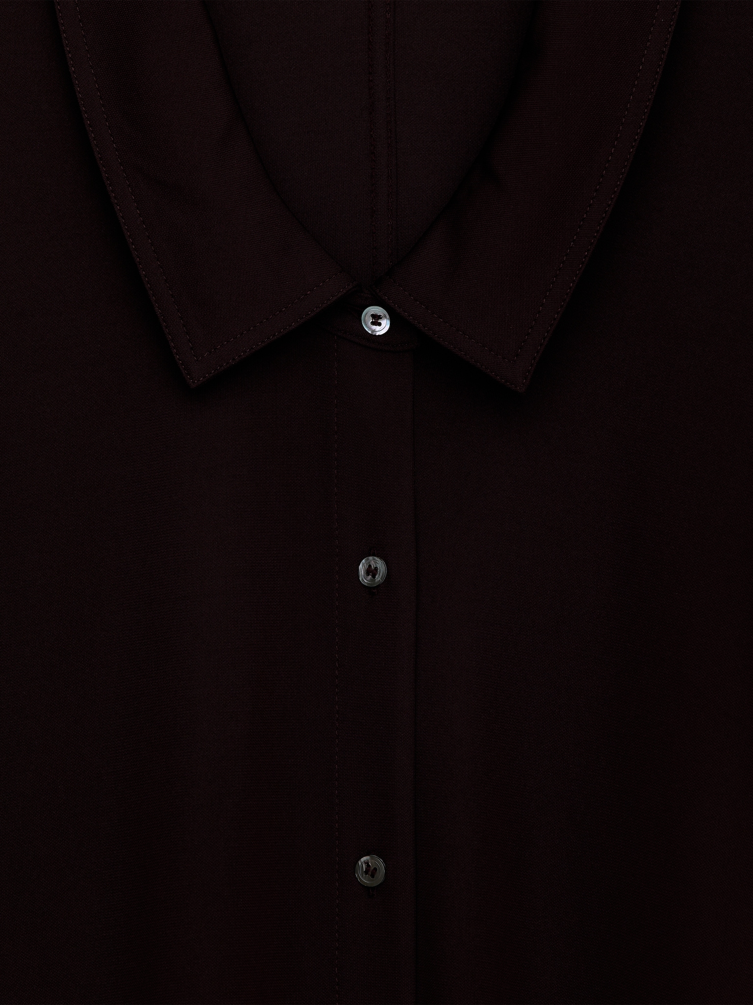 Chemise fluide - Rouge foncé - 2