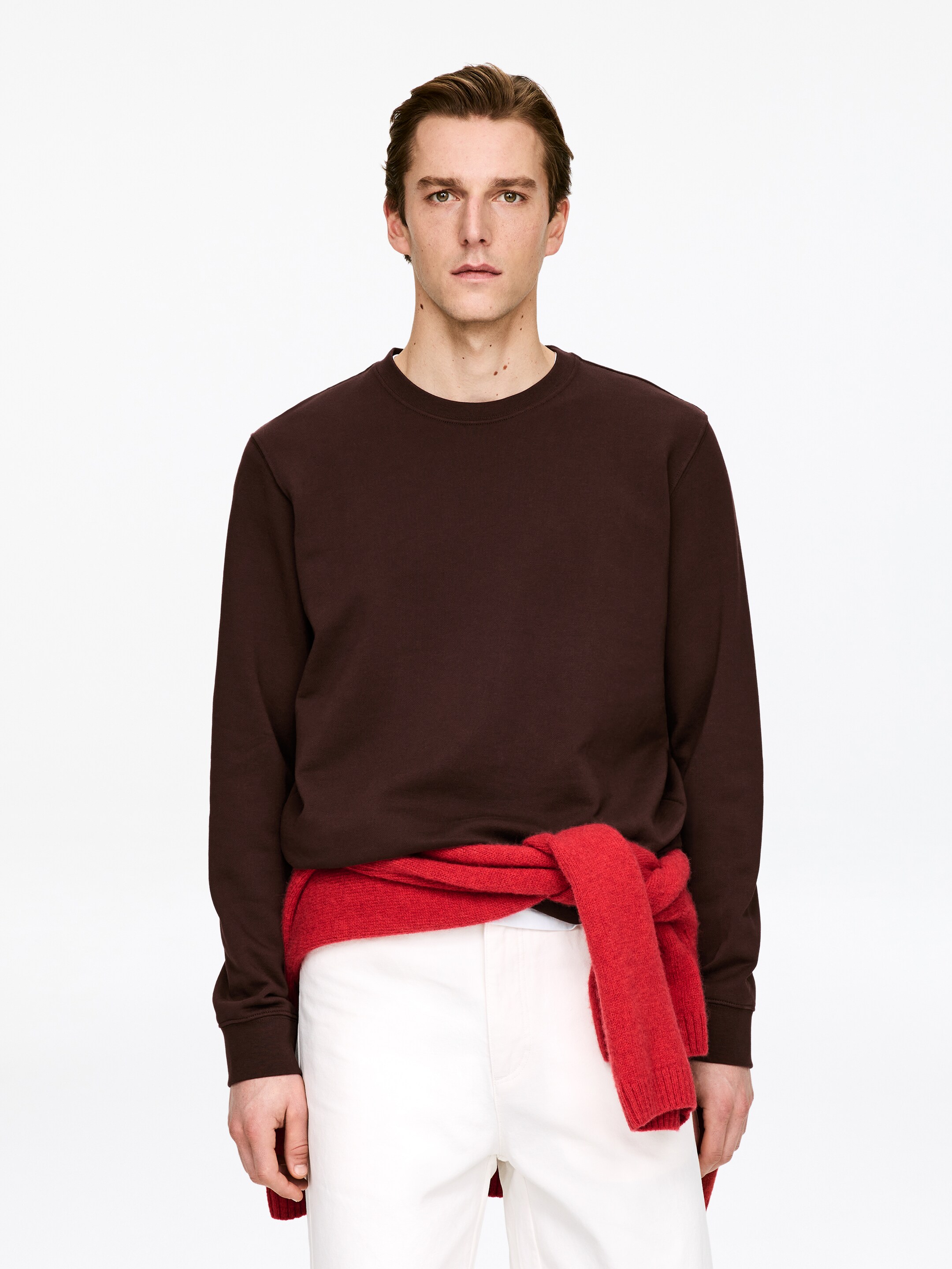 Zobacz większy obraz: Średniej grubości bluza - Brązowy - ON | H&M PL 1