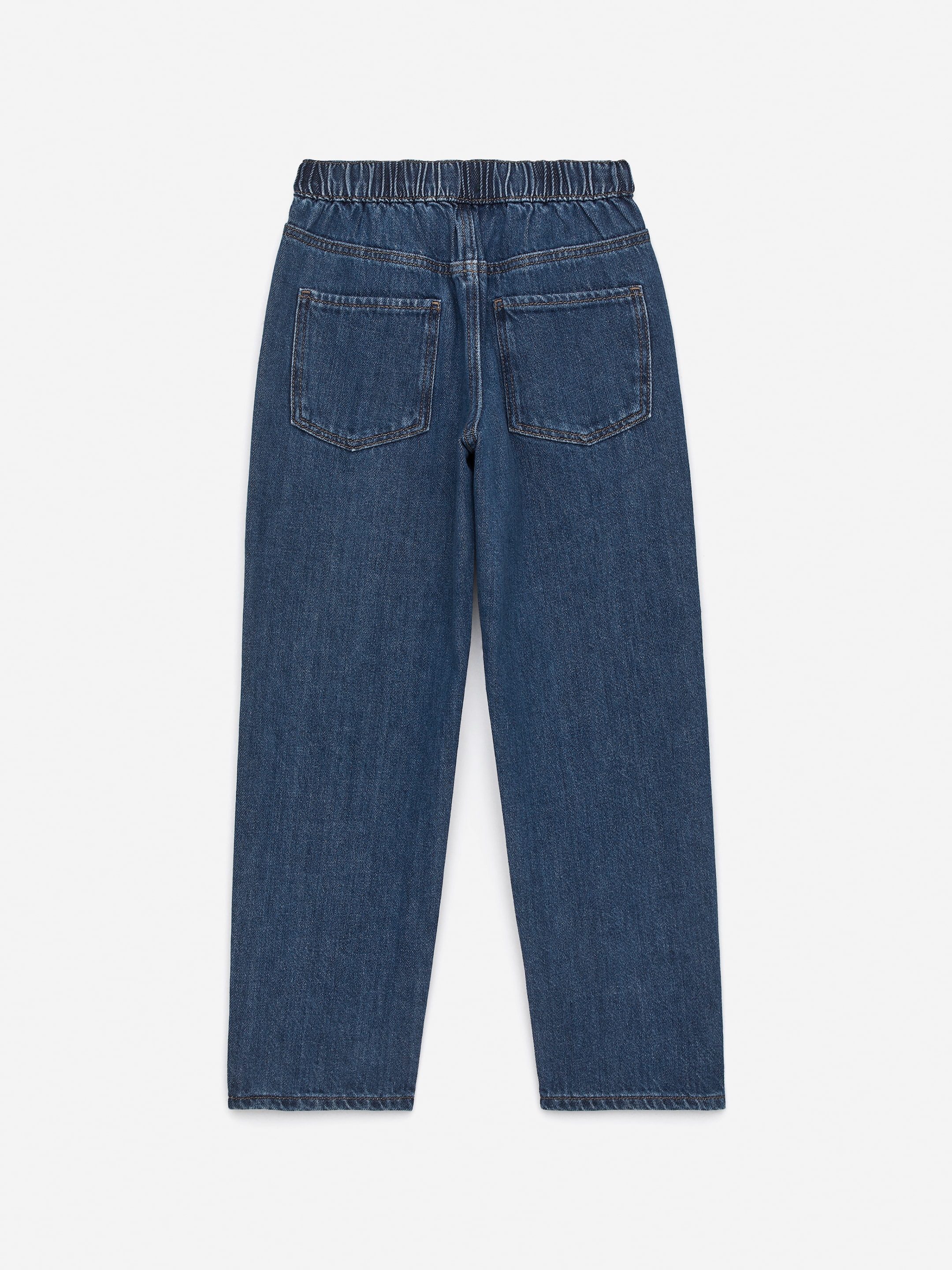 Agrandir l'image: Pantalon en jean à enfiler - Bleu foncé - ENFANT | H&M FR 2