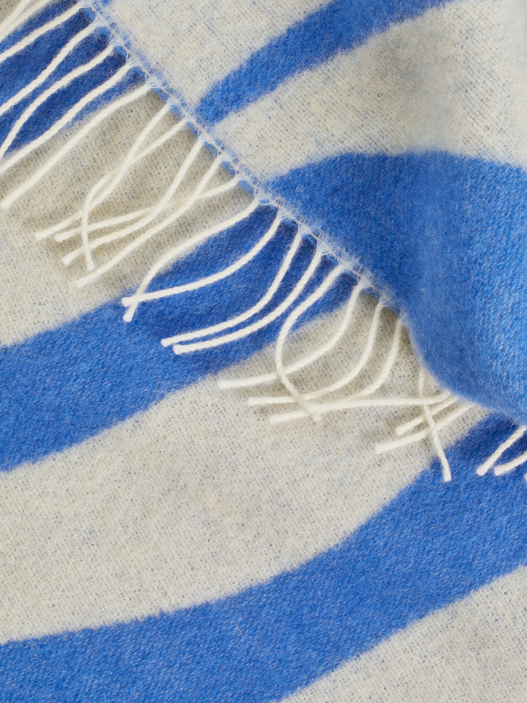 ARKET Klippan Blanket 青 Klippan Wool Blanket – White/Blue – Homeware – ARKET NL