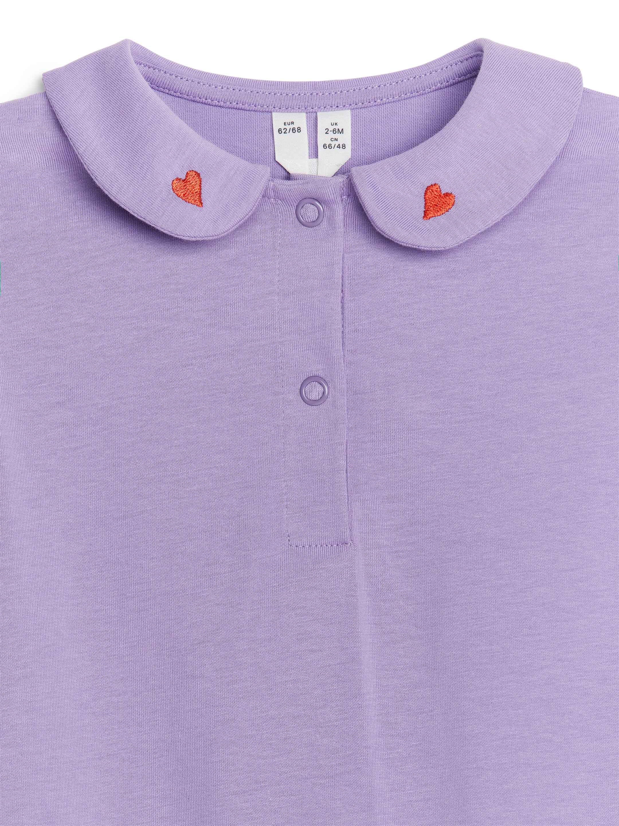 Grösseres Bild ansehen: Lockerer Strampler - Lila - KINDER | H&M CH 3