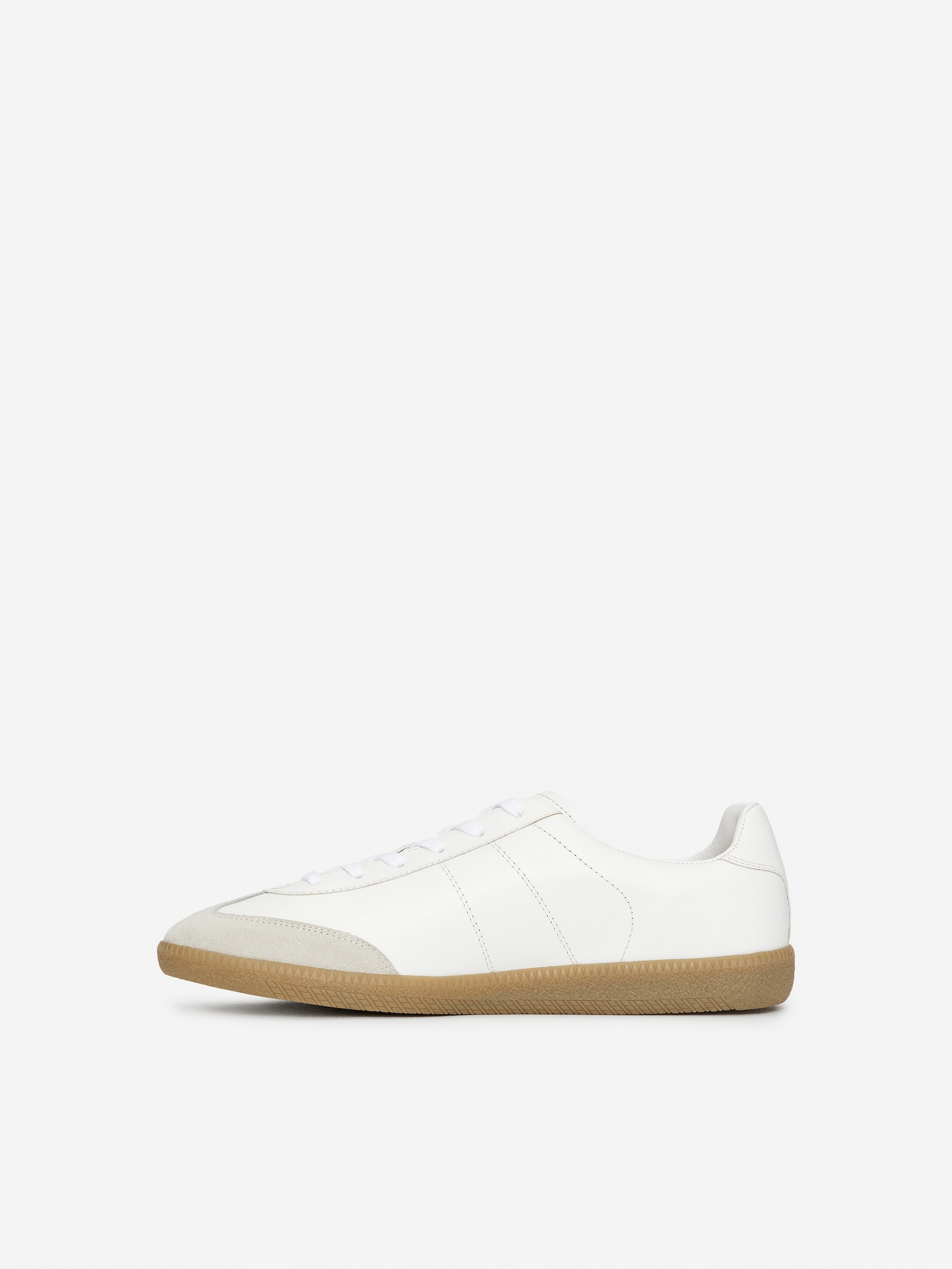 Kožené tenisky - White/Černá - 8