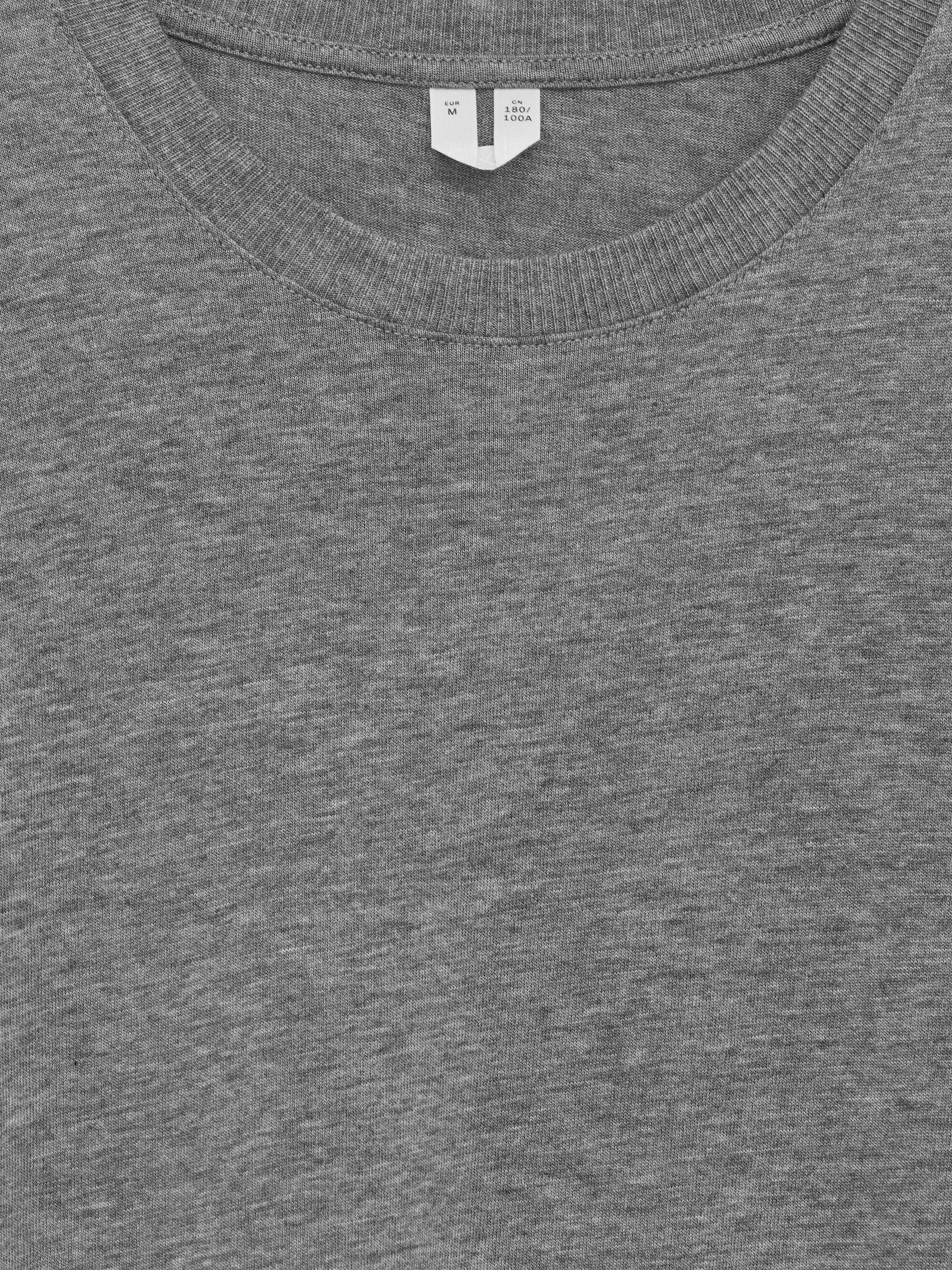 Lockeres T-Shirt - Graumeliert - Relaxed Fit - Herren - StillMedia/DescriptiveDetail - 2