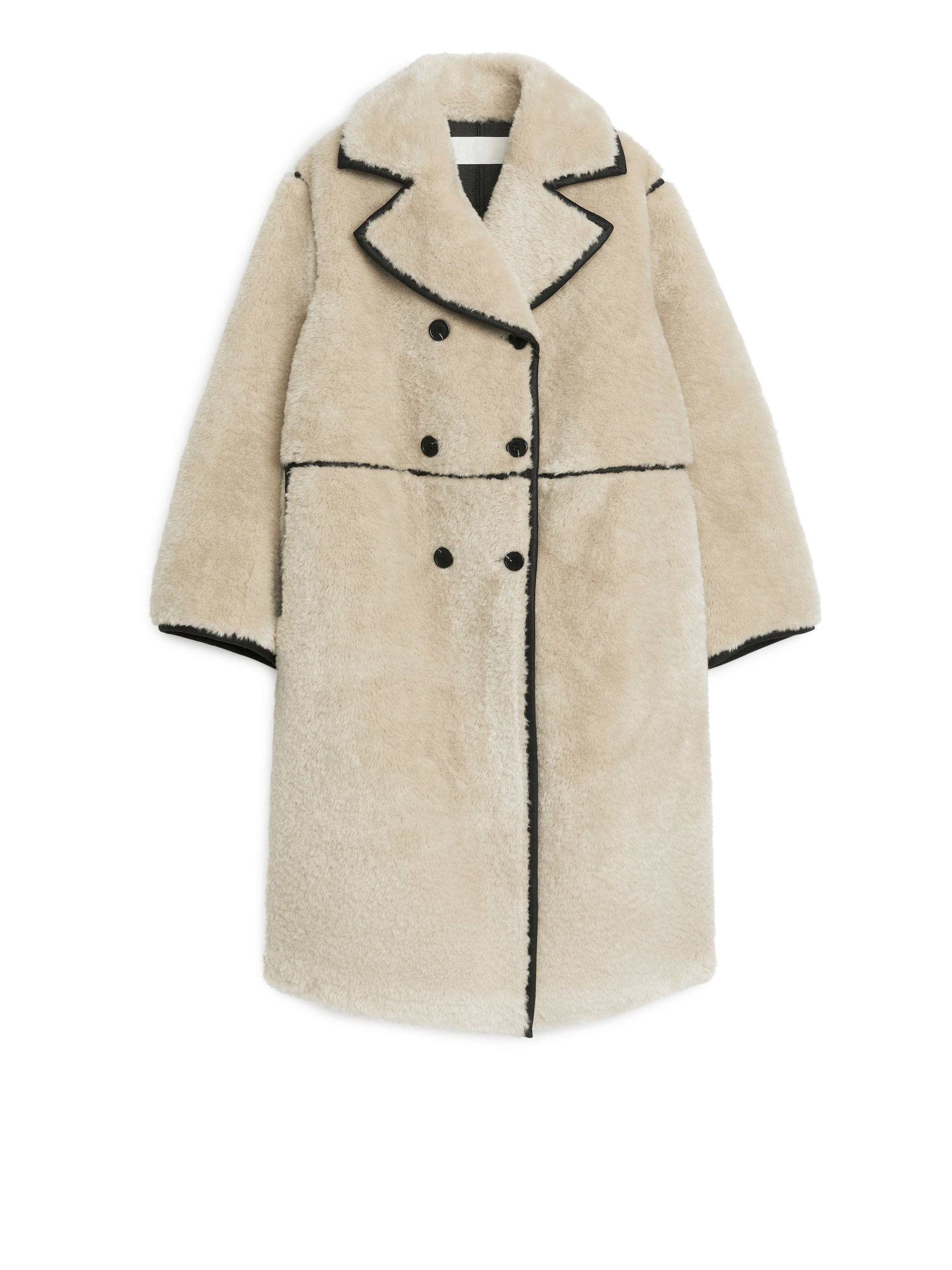 Faux Fur Coat - Beige - Regular fit - Women - StillMedia/DescriptiveStillLife - 4