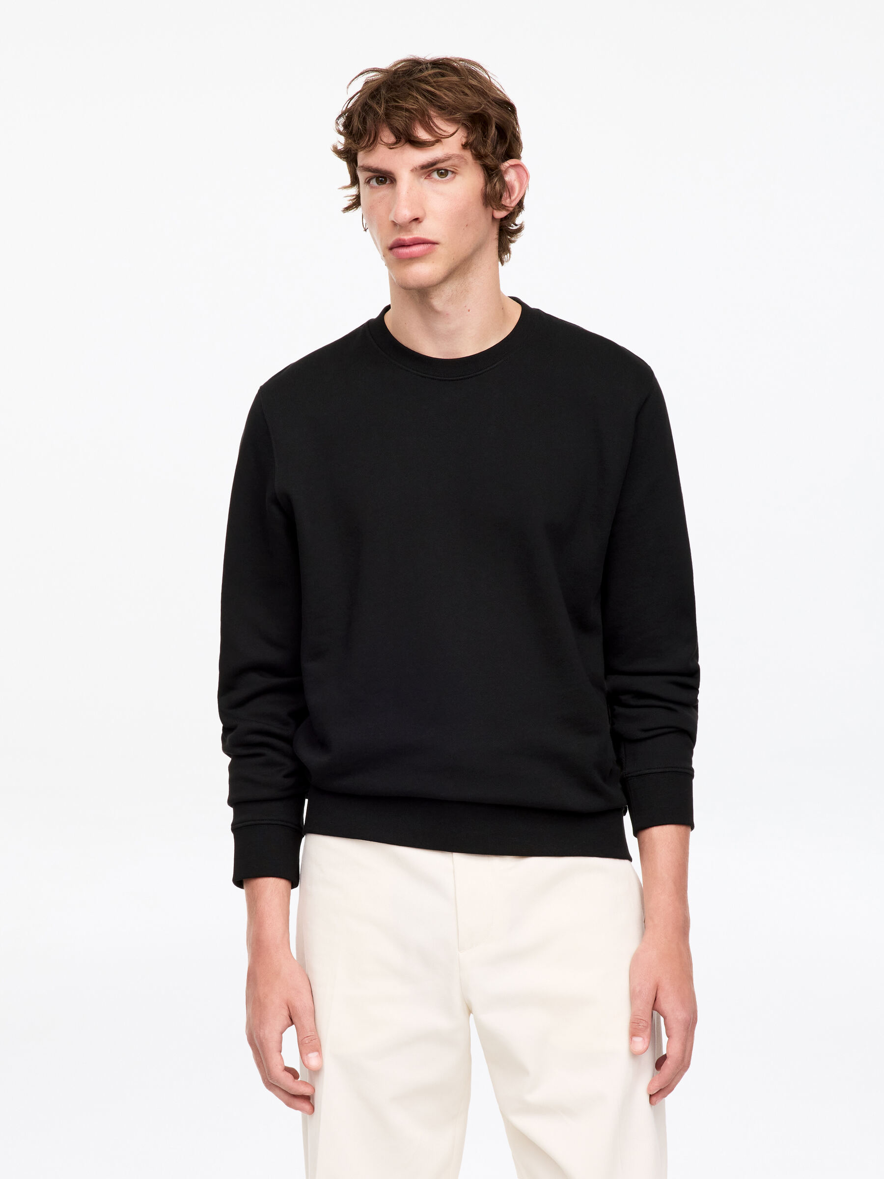 Mittelschweres Sweatshirt - Schwarz - Regular Fit - Herren - StillMedia/Lookbook - 15