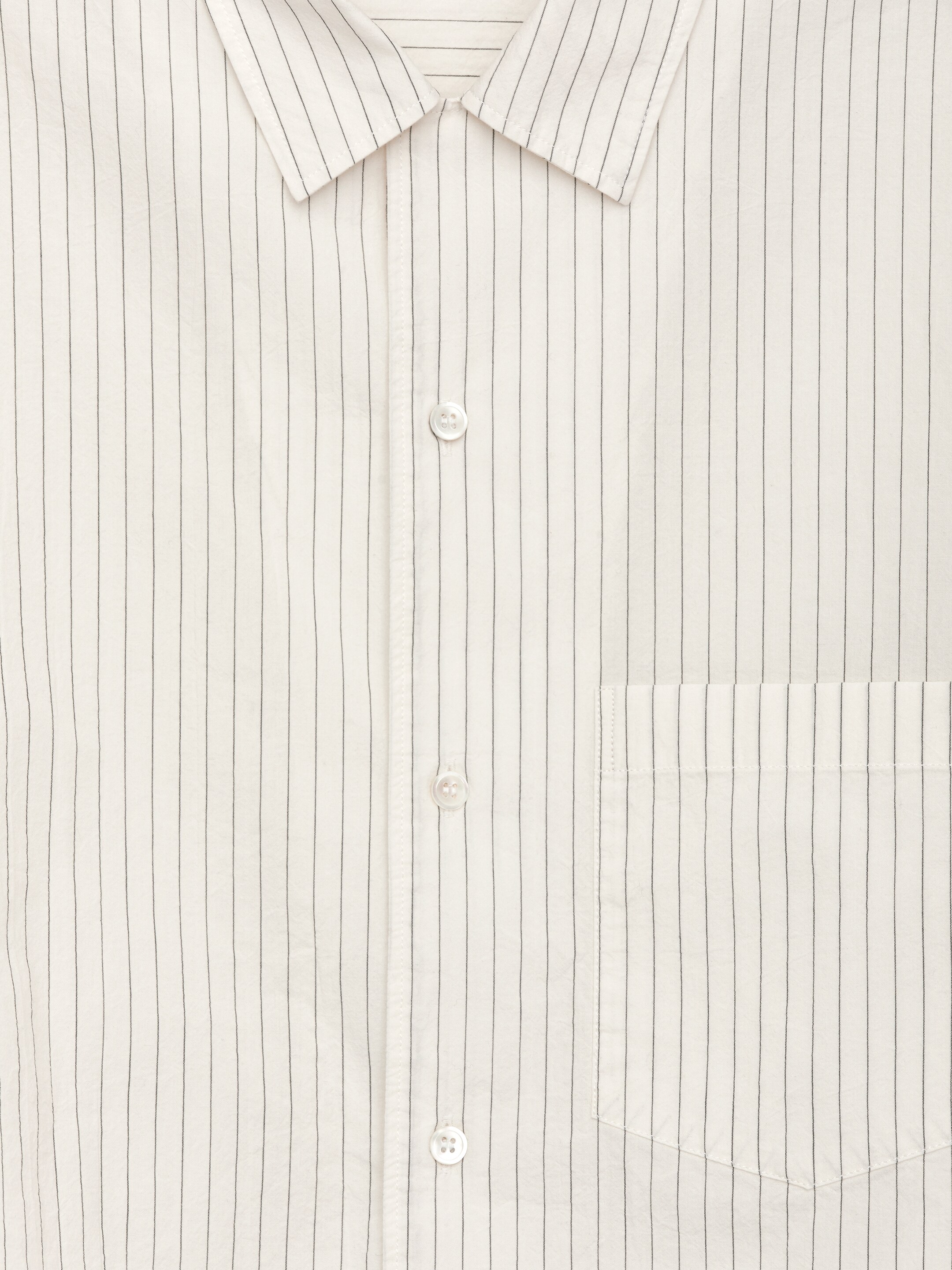 Zobrazit větší obrázek: Bavlněná košile Resort - Bílá/pruhovaná - MUŽI | H&M CZ 6