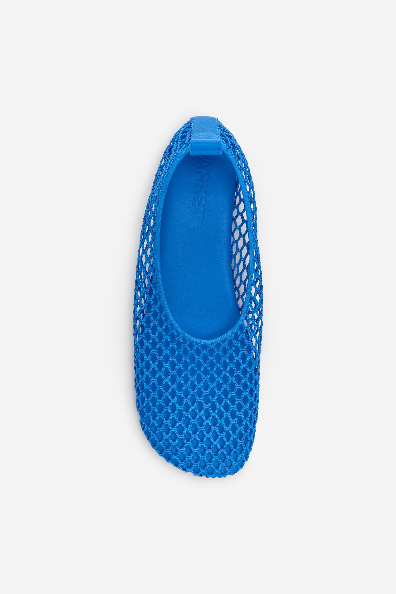 Mesh Ballet Flats - Blue/Black/White - 4