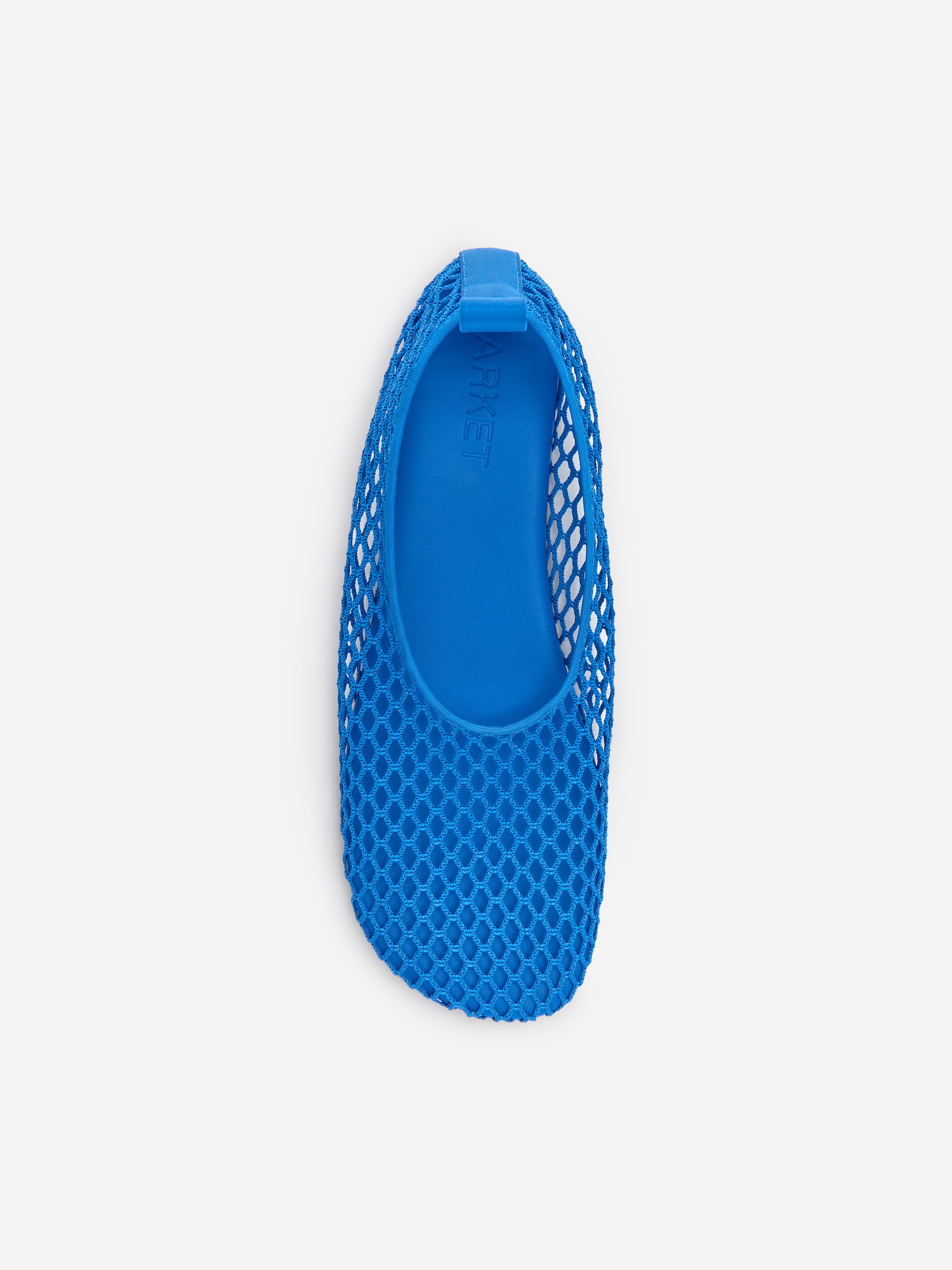 Mesh Ballerina Flats - Blue - Women - StillMedia/DescriptiveStillLife - 6