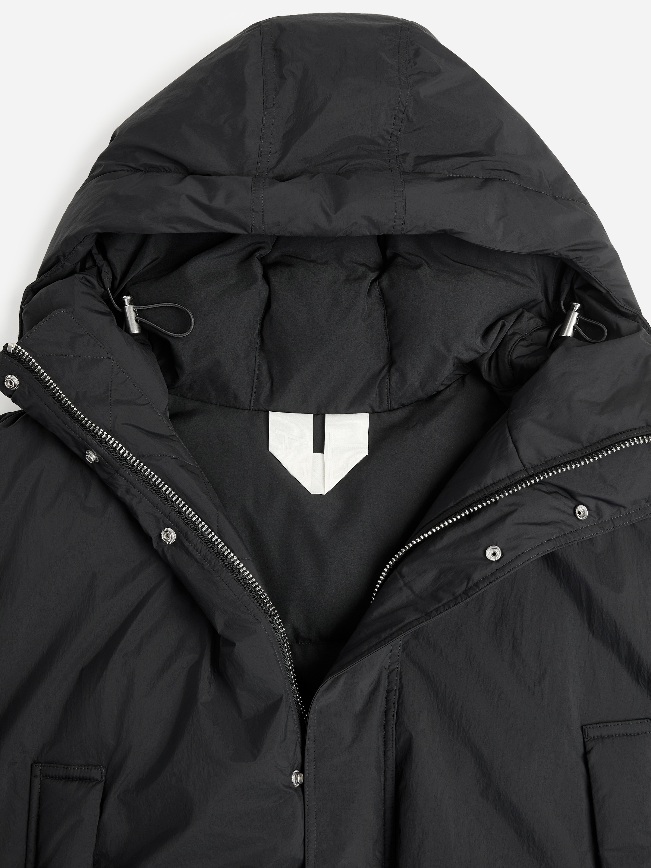 Giacca con cappuccio Re:Down - Nero - Regular fit - men - StillMedia/DescriptiveDetail - 1