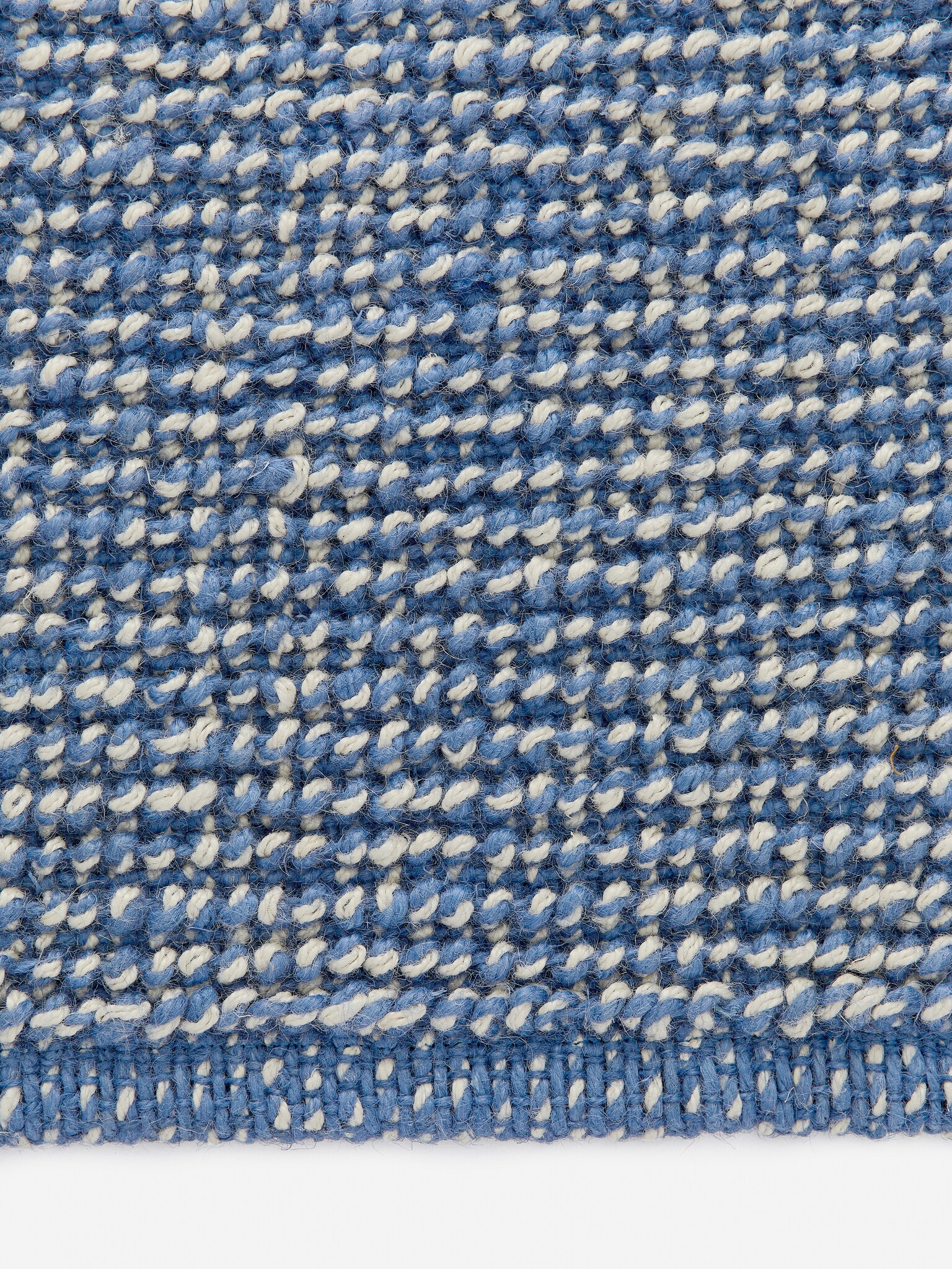 Jute Door Mat - Blue/Off White - 2