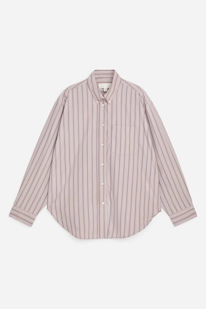 Camiseta de algodón - Gris/Azul claro - 1