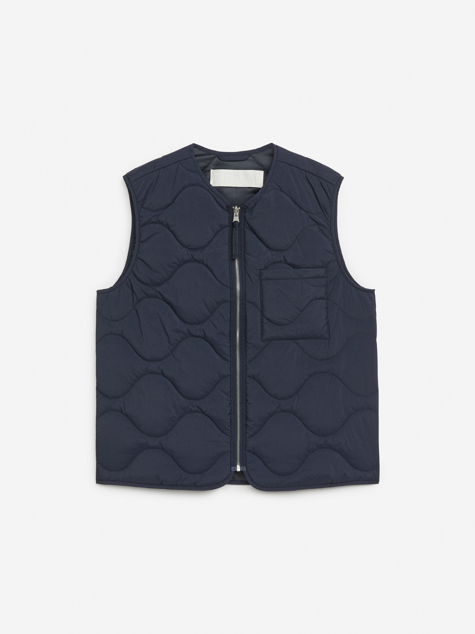 Veste matelassée sans manches 2-en-1 - Bleu foncé/Rouille/Vert kaki/Noir/Rouge brun/Vert - 2
