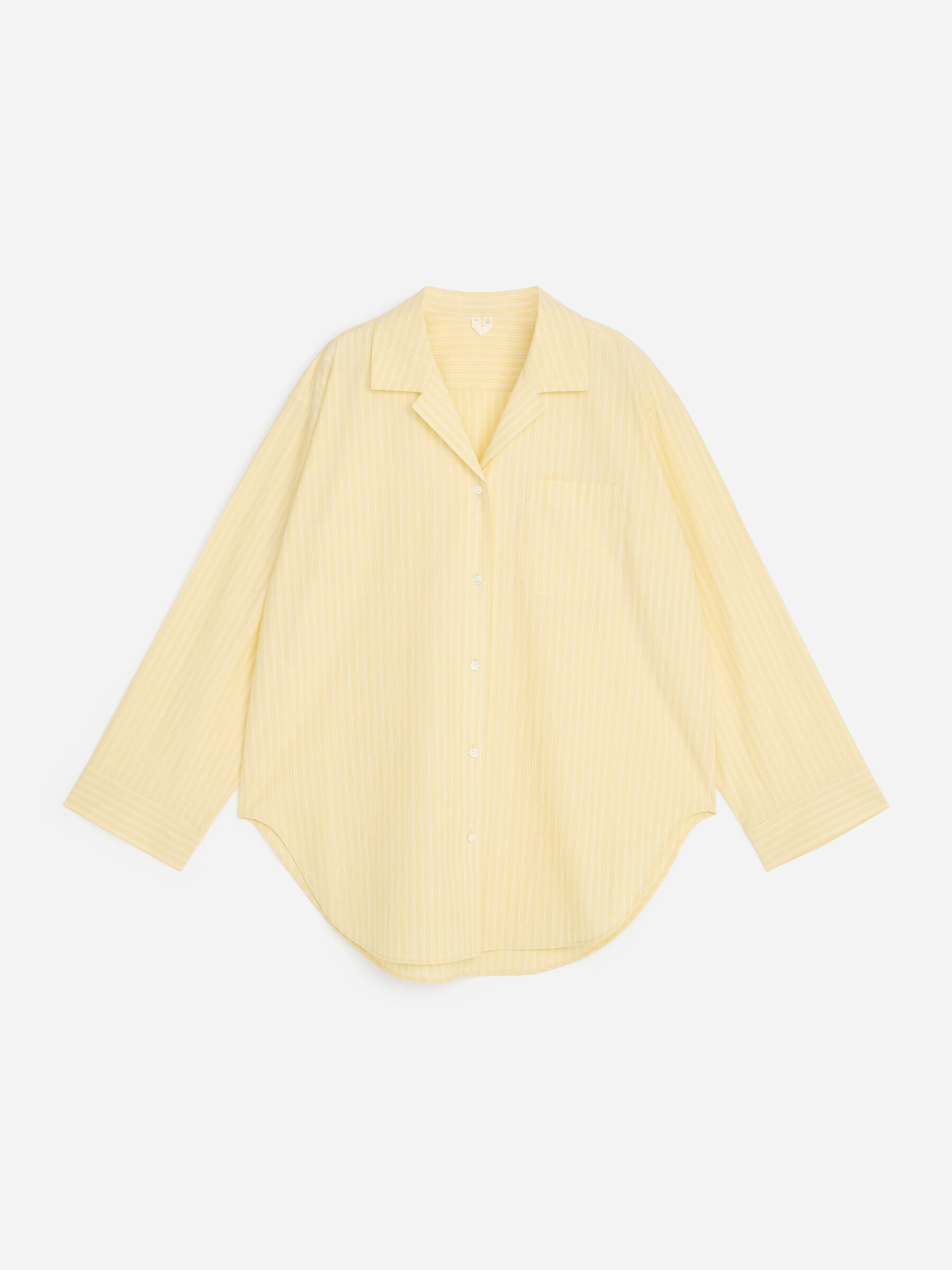 Poplin Resort Shirt-#D8D492-19429