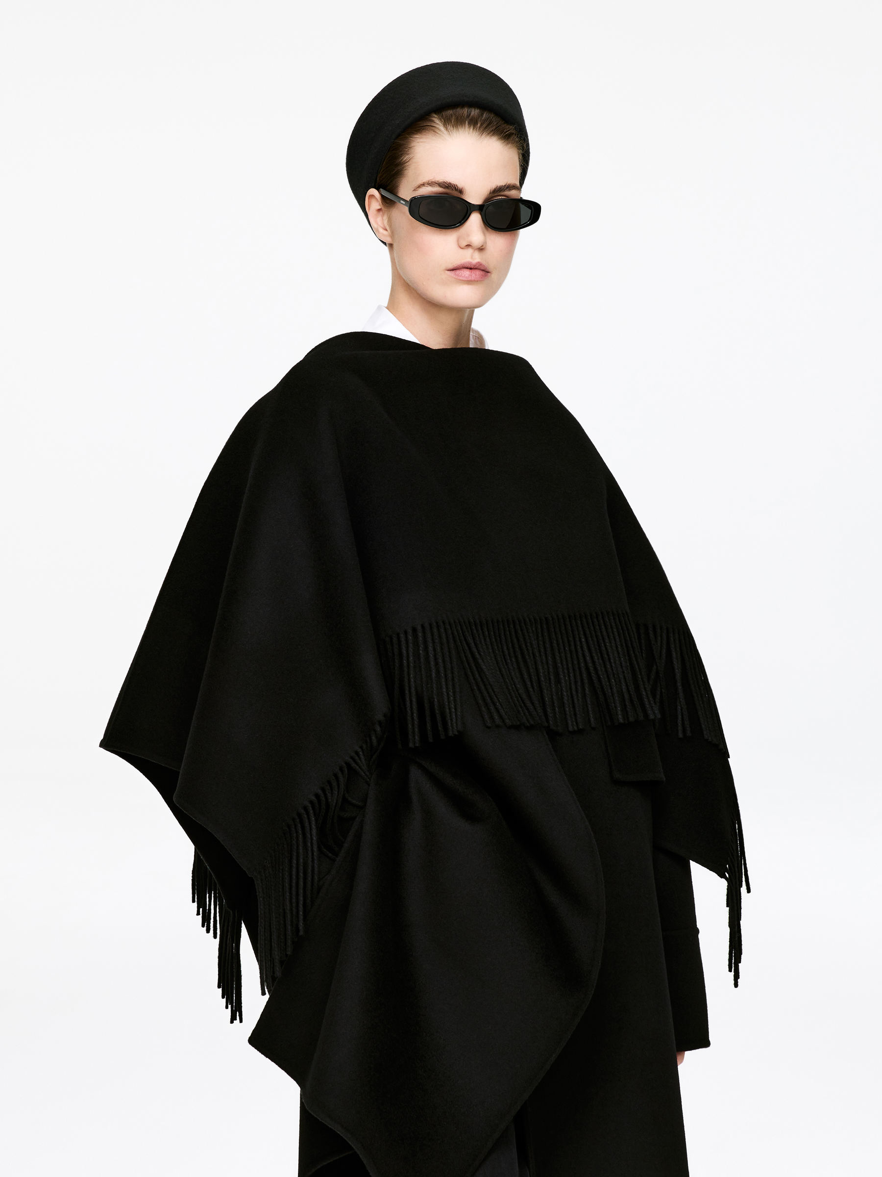 Boiled Wool Hat - Black - Women - StillMedia/Lookbook - 2