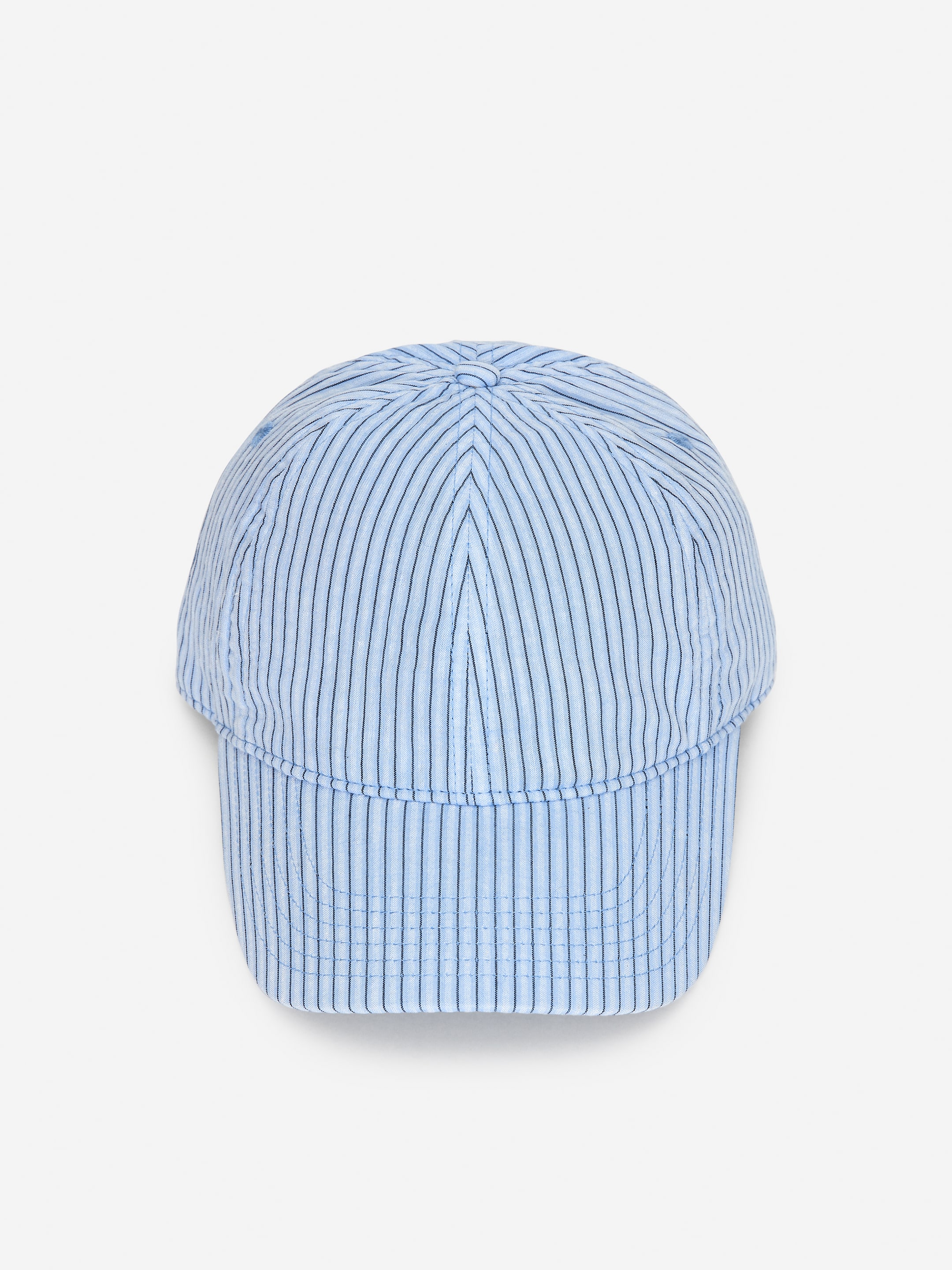 Visa större bild: Keps i bäckebölja - Ljusblå/randig - DAM | H&M SE 2