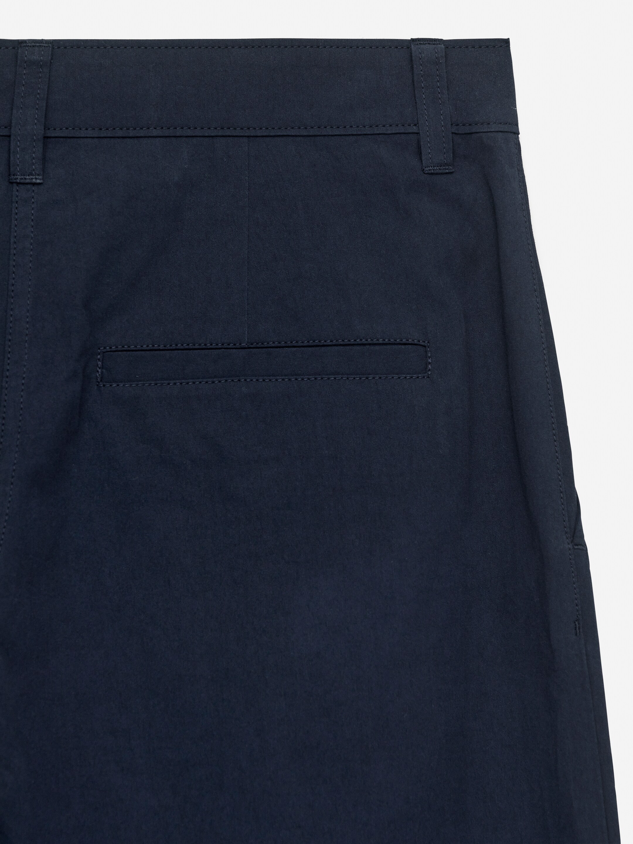Grotere afbeelding bekijken: Broek met plooien - Donkerblauw - DAMES | H&M NL 2