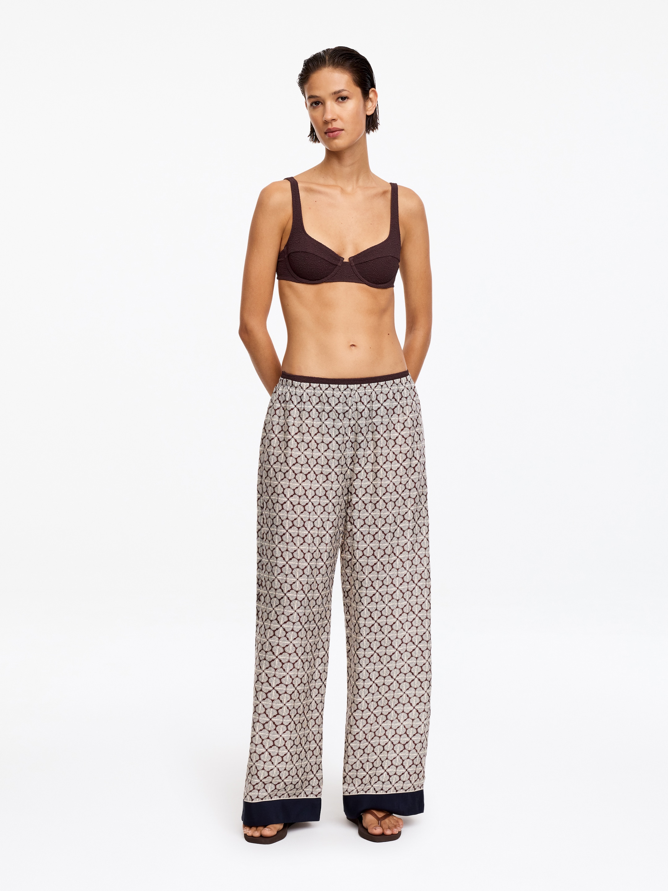 Balconette Bikini Top-#3C2A2B-19213