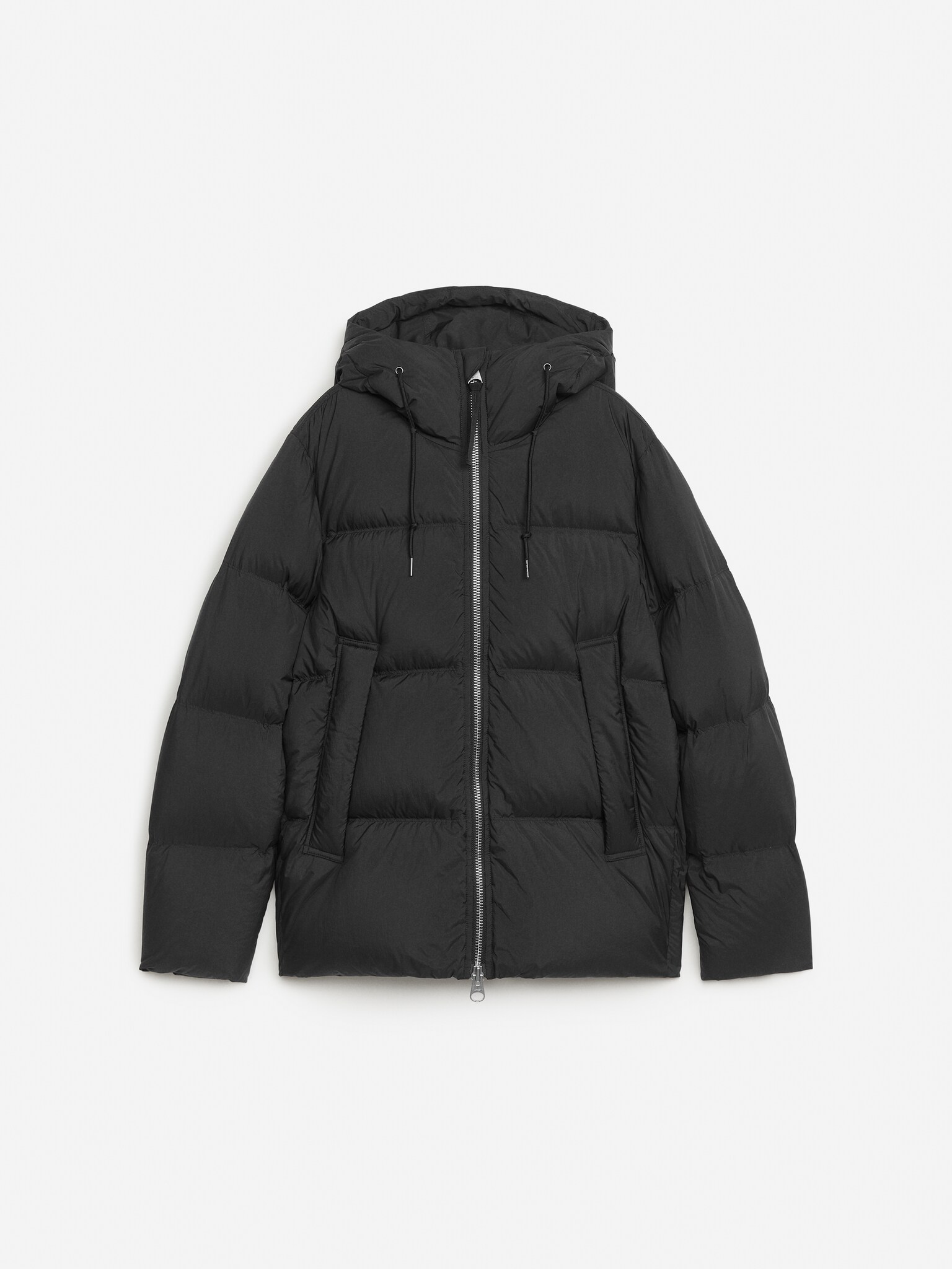 Piumino Upcycled Down - Nero/Verde scuro