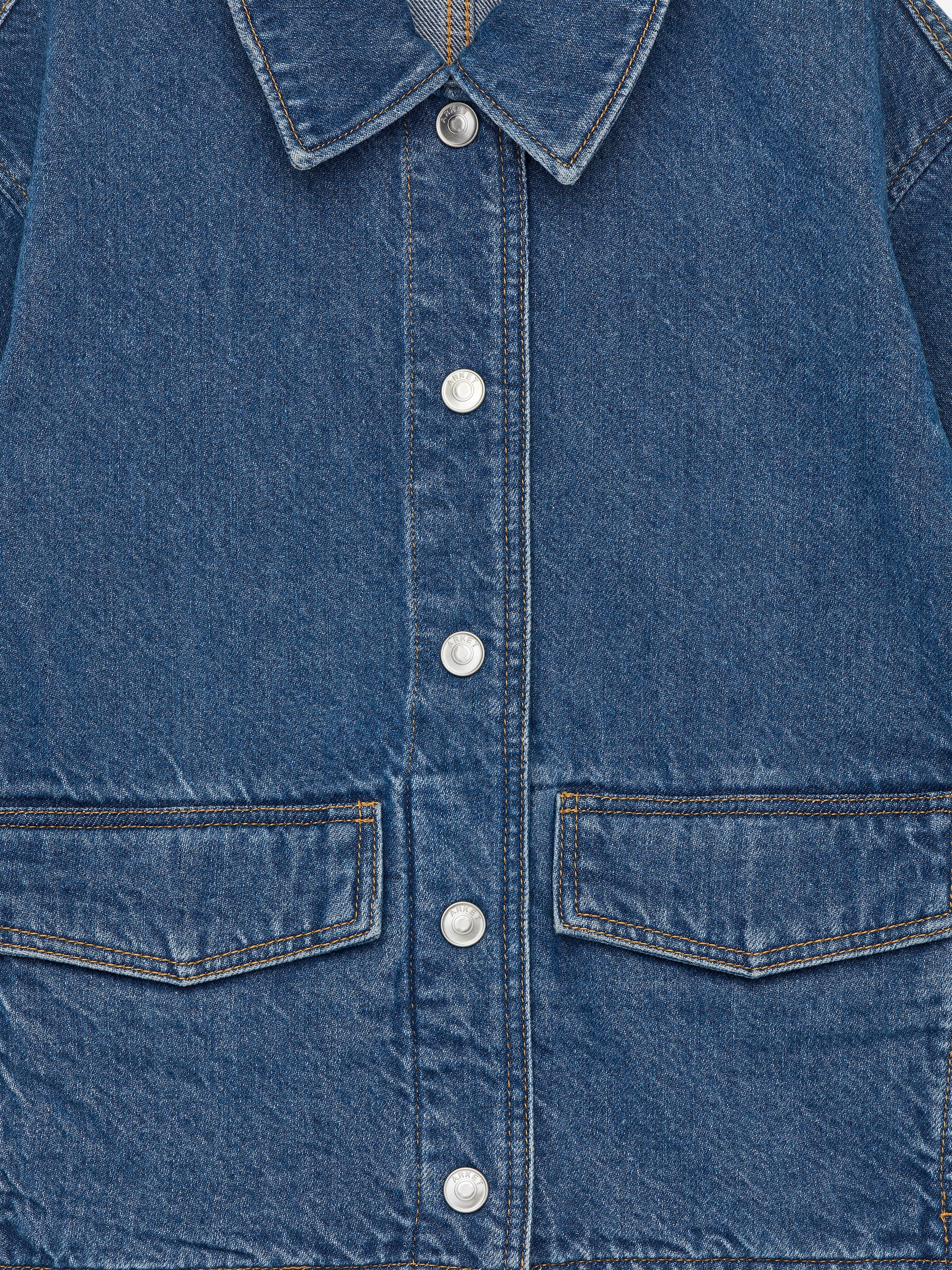 Visualizza immagine più grande: Overshirt in denim - Blu - BAMBINO | H&M IT 3