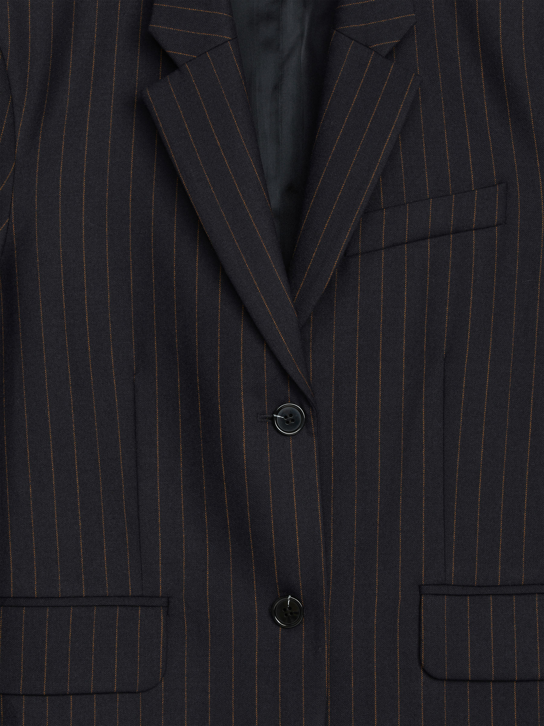 Single-Breasted Blazer - Dark Blue - Relaxed fit - Women - StillMedia/DescriptiveDetail - 1