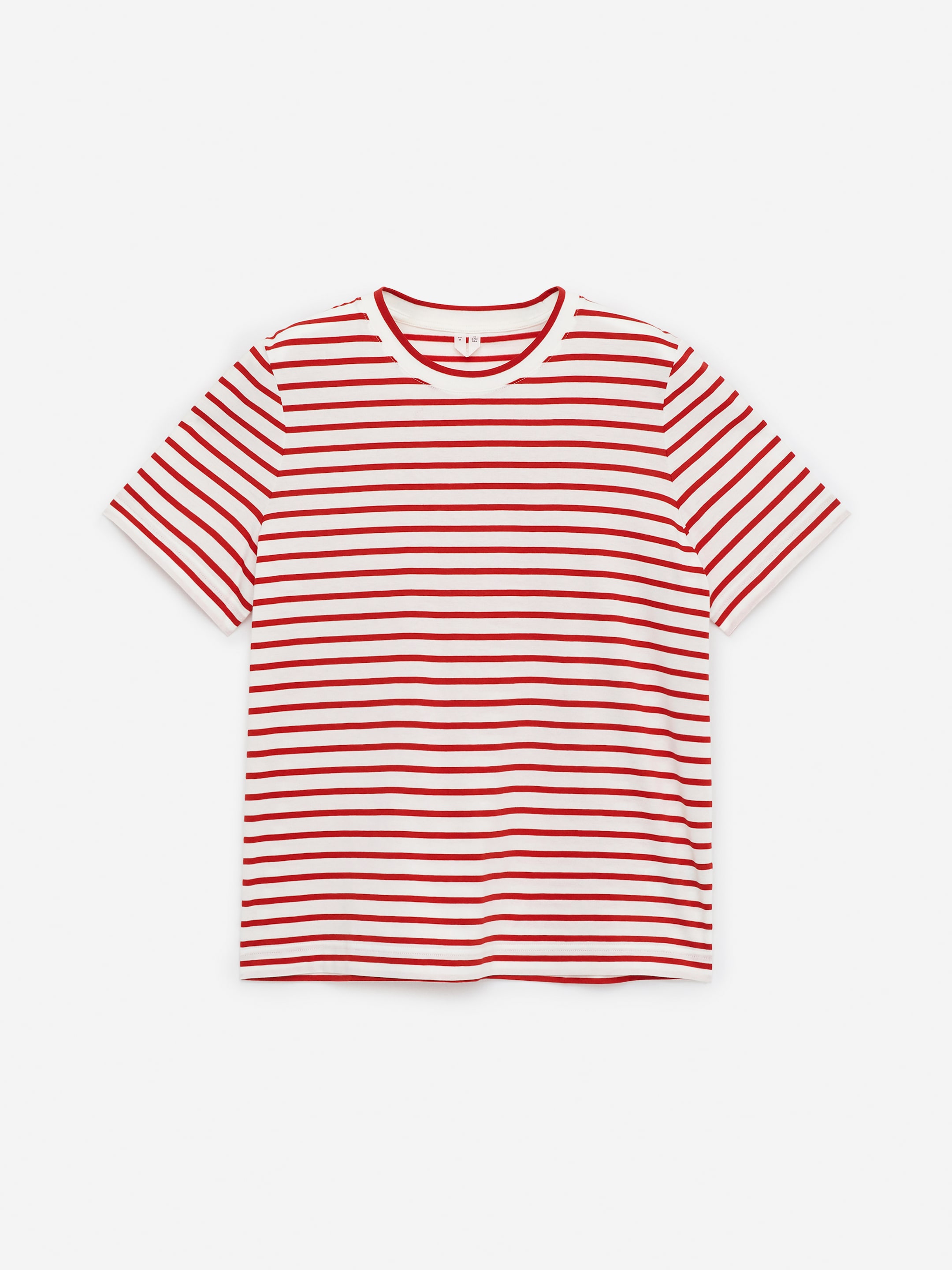 Agrandir l'image: T-shirt signature LILY - Rouge/Blanc - FEMME | H&M BE 1