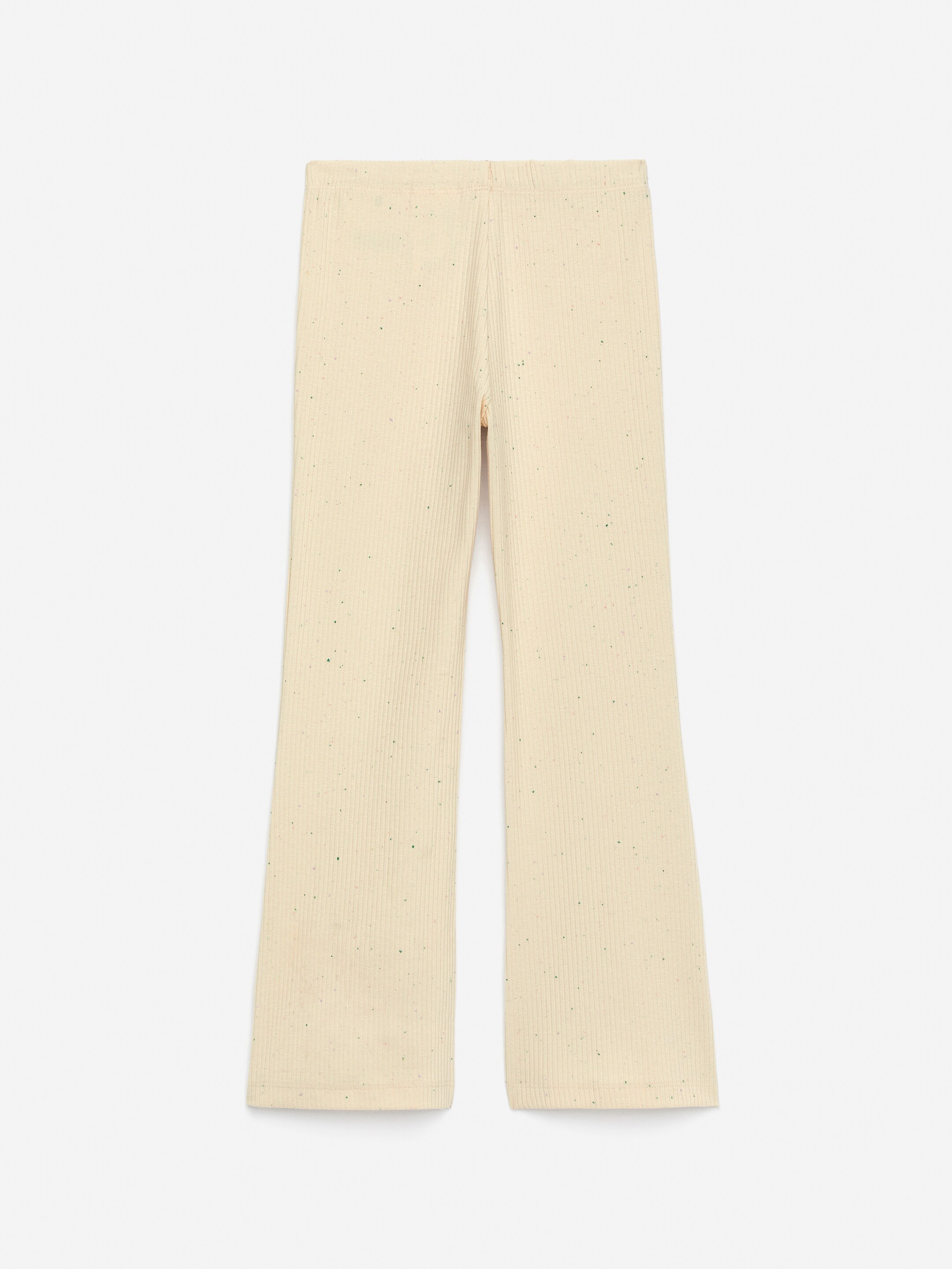 Vezi imaginea mai mare: Colanți evazați cu nervuri - Off-White - COPII | H&M RO 2