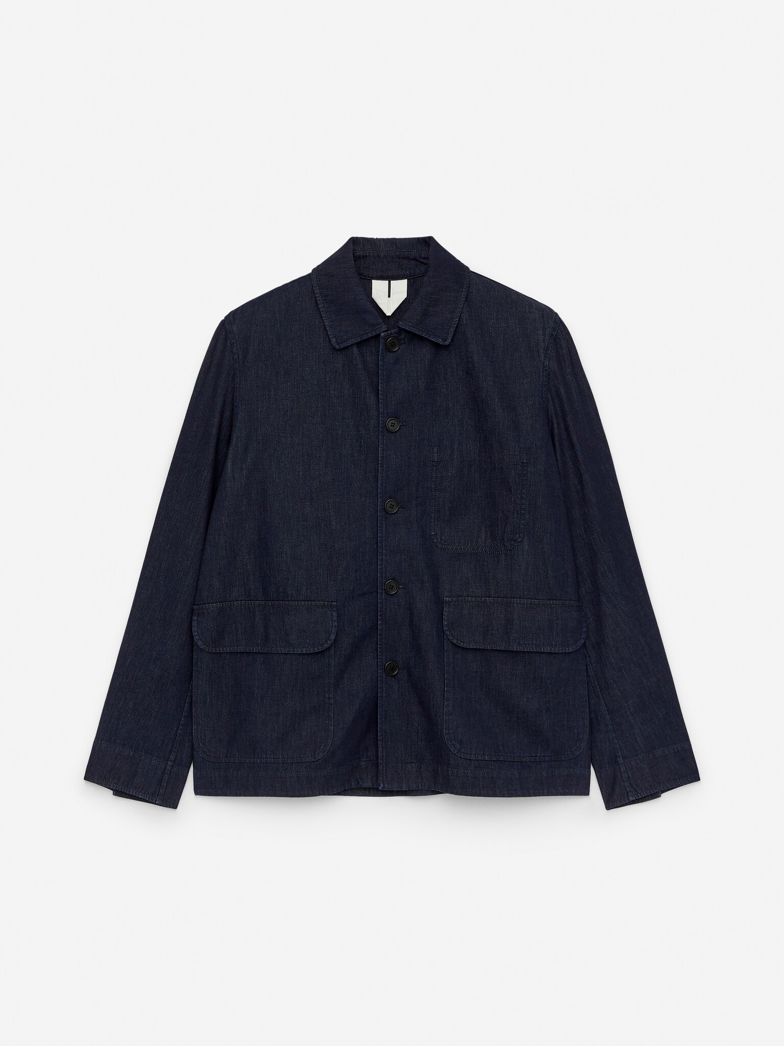 Veste en jean - Bleu foncé - 1