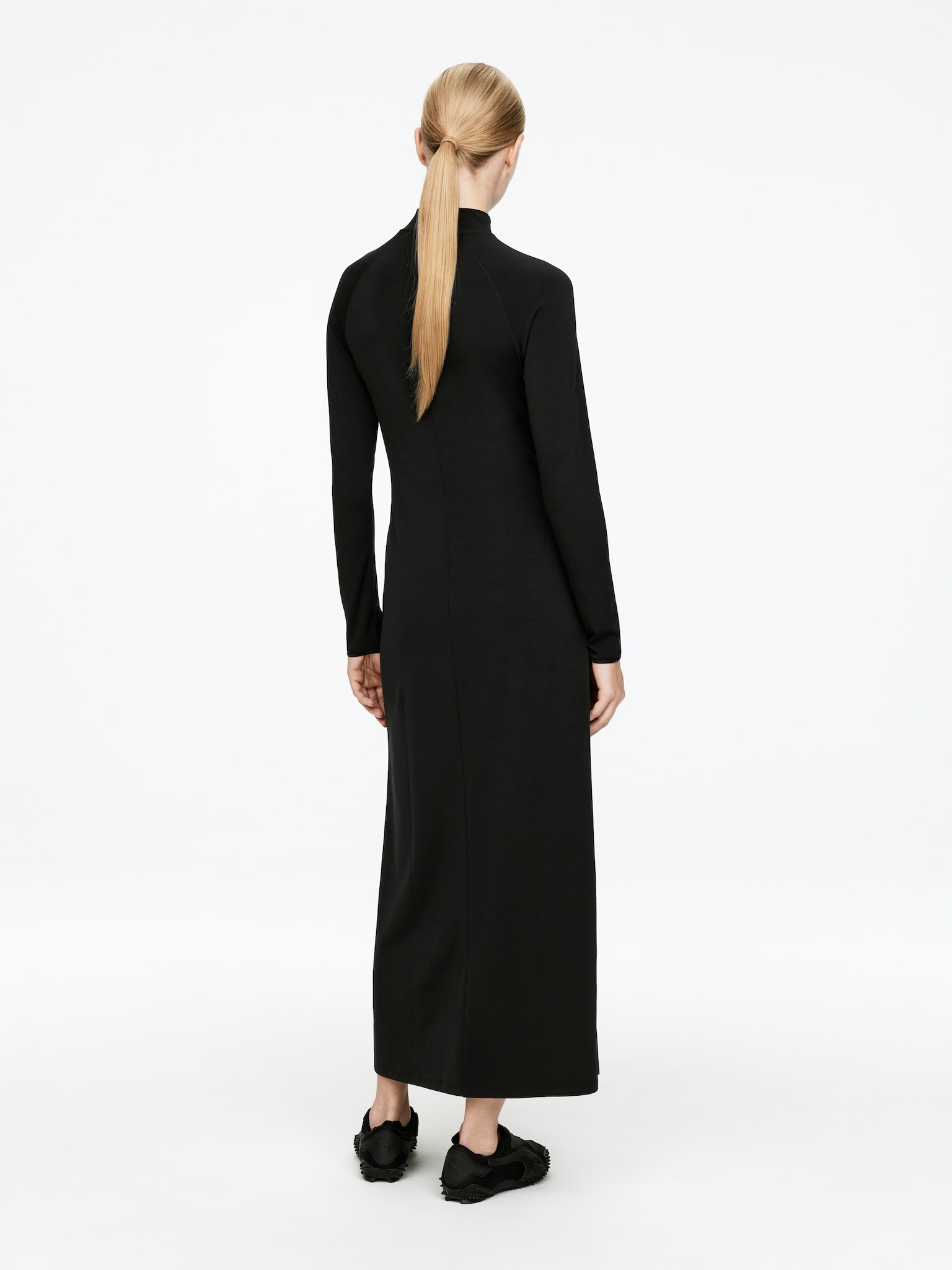 Maxi Stretch Ruha - Fekete - 4