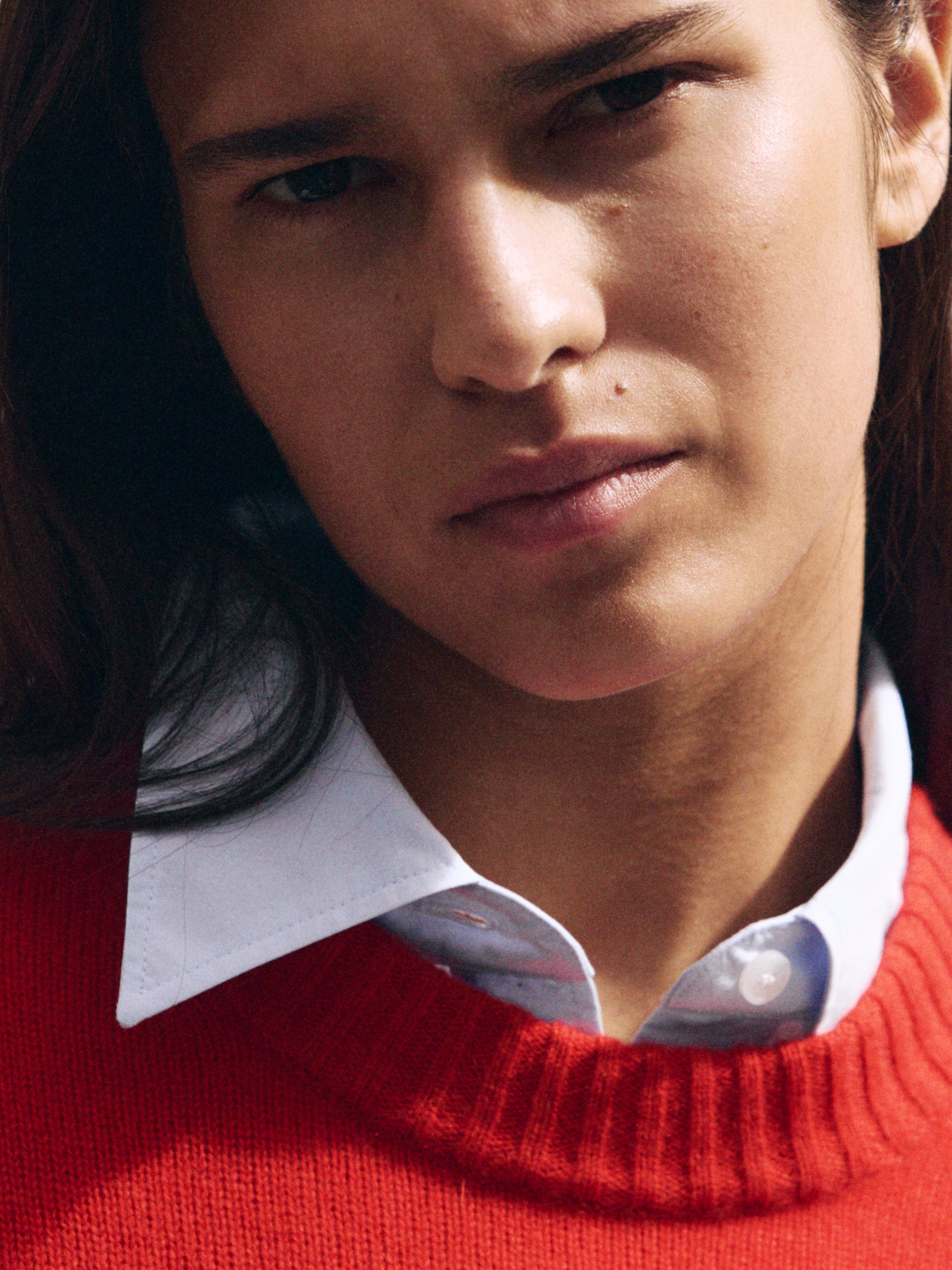 Oversize-Pullover aus reinem Kaschmir​ - Rot - Relaxed Fit - women - StillMedia/Environmental - 1