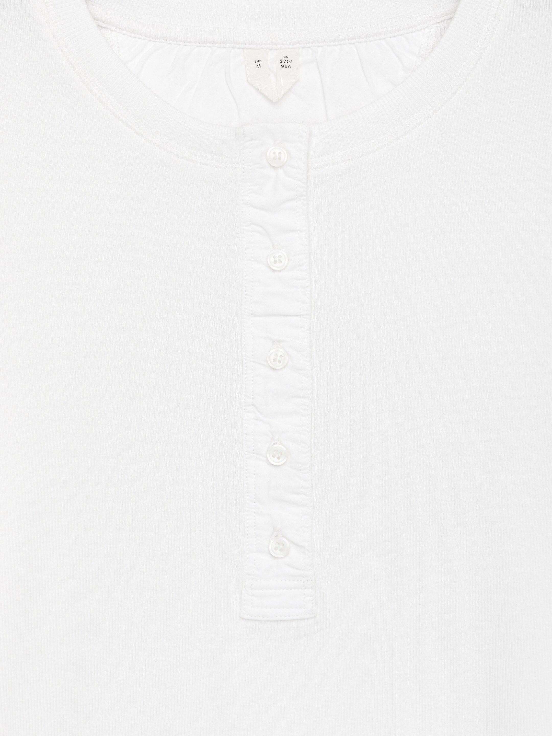 Visualizza immagine più grande: T-shirt con bottoni - Bianco - DONNA | H&M IT 6