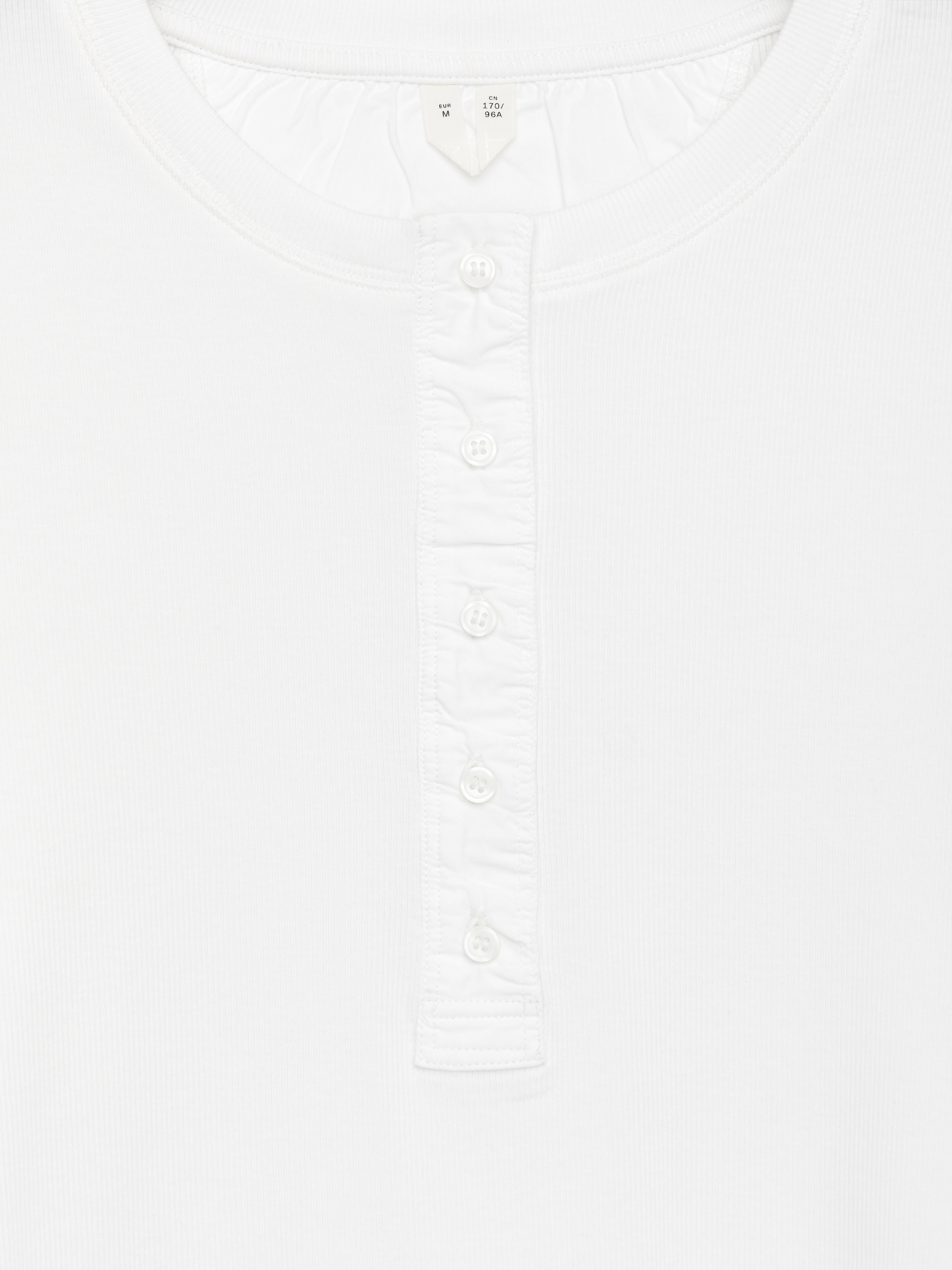 Camiseta abotonada - Blanco - Corte ajustado - Women - StillMedia/DescriptiveDetail - 1