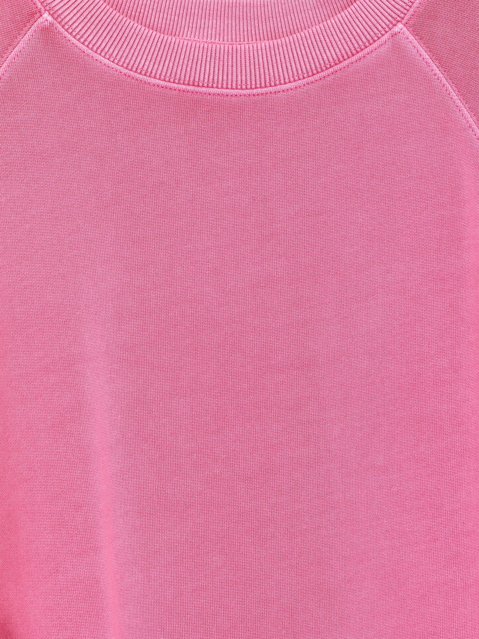 Sweat en éponge - Rose/Gris chiné/Noir/Violet/Bleu/Marron foncé/Bleu foncé - 3