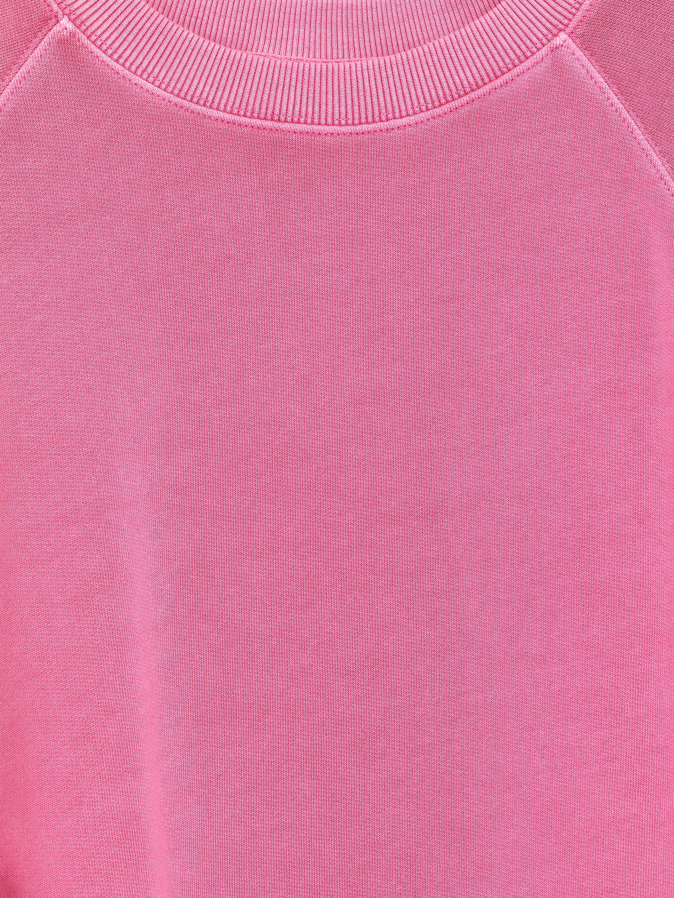 Terry Sweatshirt - Pink - Regular fit - Women - StillMedia/DescriptiveDetail - 2