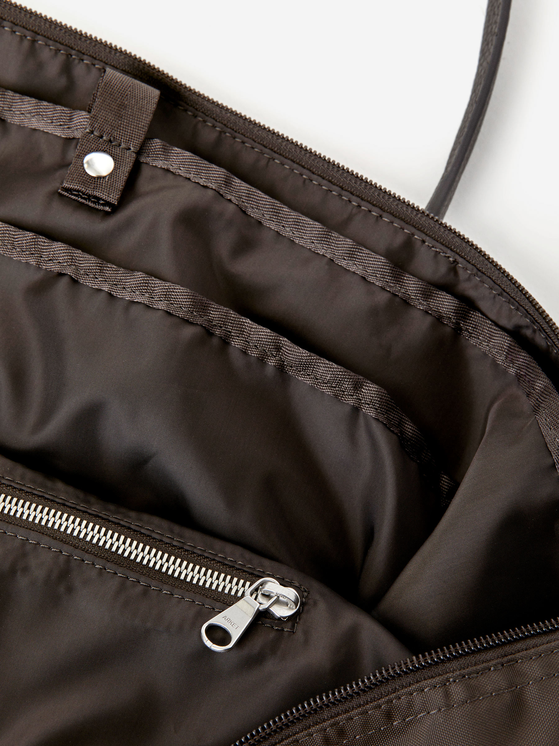 36-Hour Leather-Detailed Tote - Brown - Travel - StillMedia/DescriptiveDetail - 3