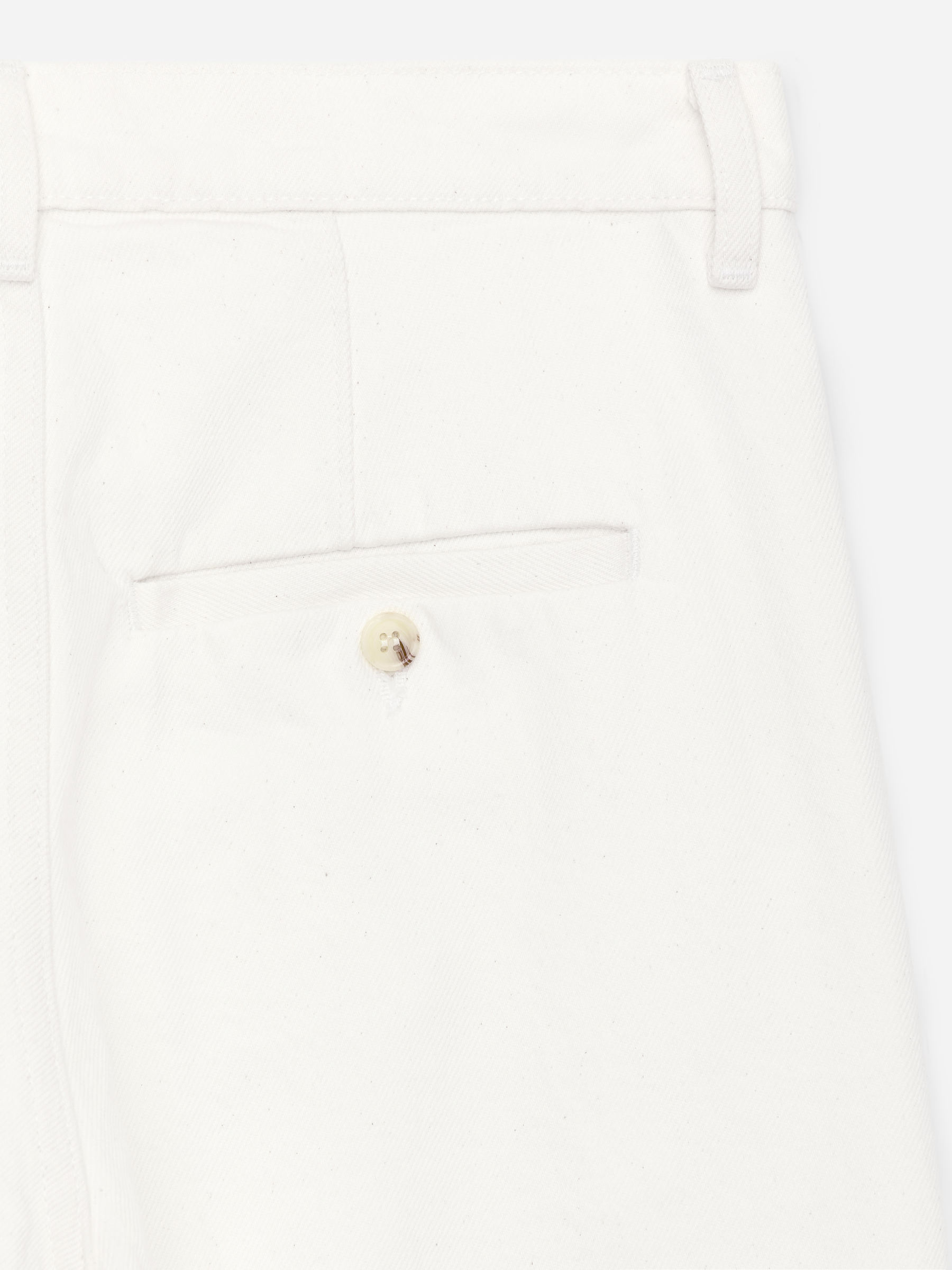 Skräddad denimbyxa - Off-white - Regular fit - Women - StillMedia/DescriptiveDetail - 14