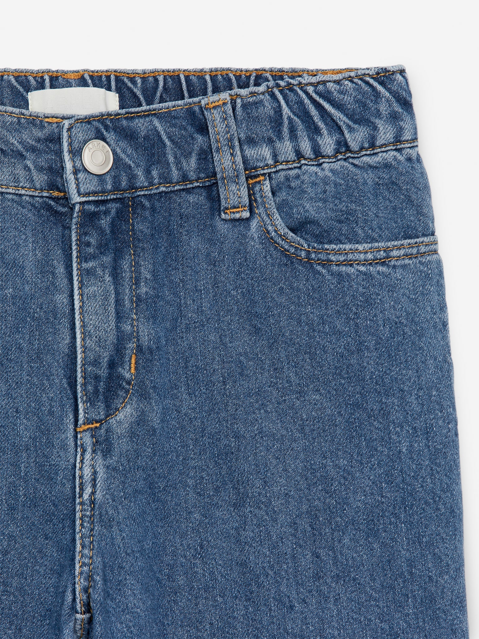 Weite Jeanshose - Blau/Lila/Blau/Schwarz/Gelb/Lila - 2