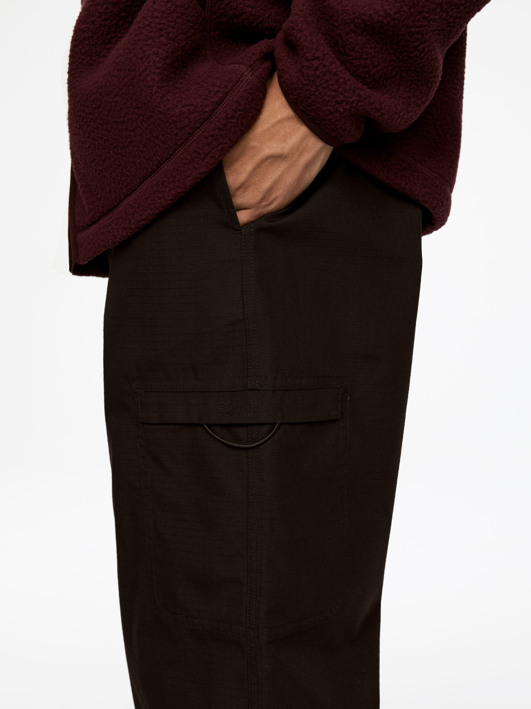 Cargo Trousers - Dark Brown - Regular fit - Men - StillMedia/Lookbook - 4