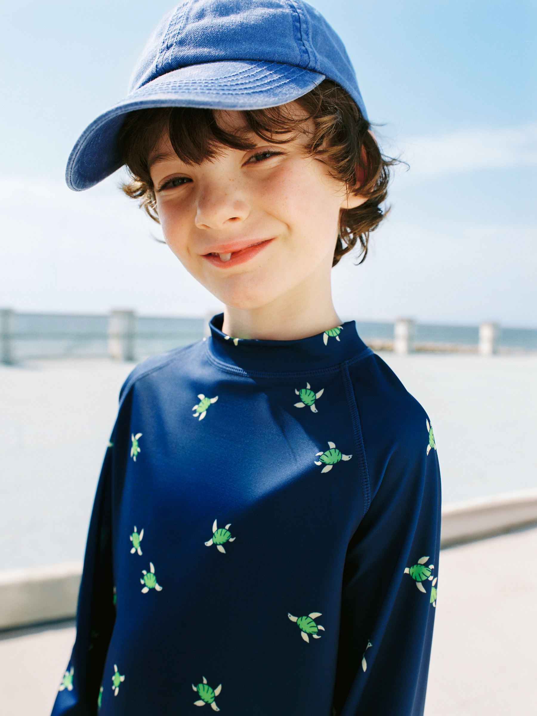 Swim Set UPF50+ - Blue/Turtles - Regular fit - Children - StillMedia/Environmental - 1