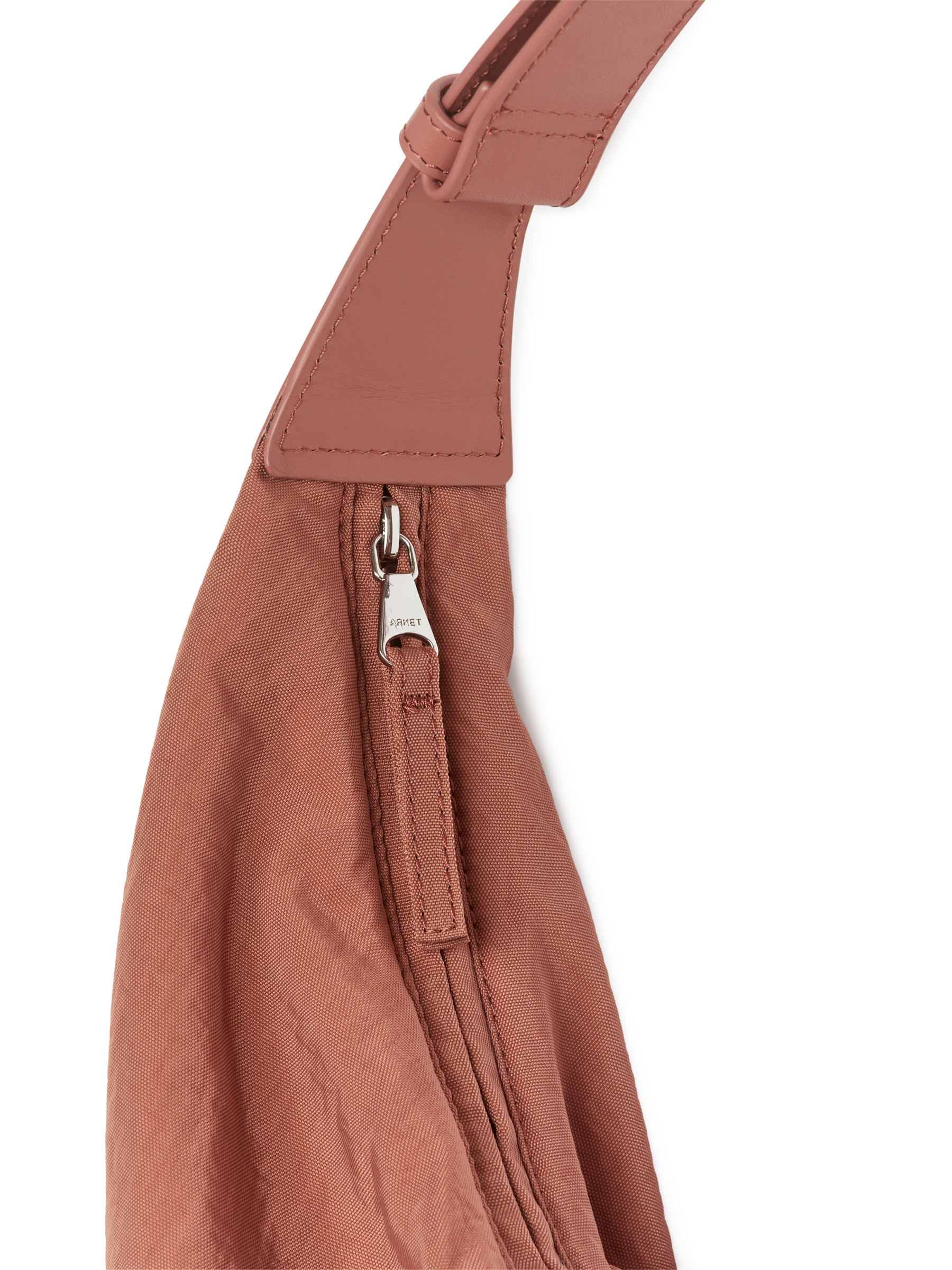 Geschwungene Nylontasche - Rostrot - Damen - StillMedia/DescriptiveDetail - 5