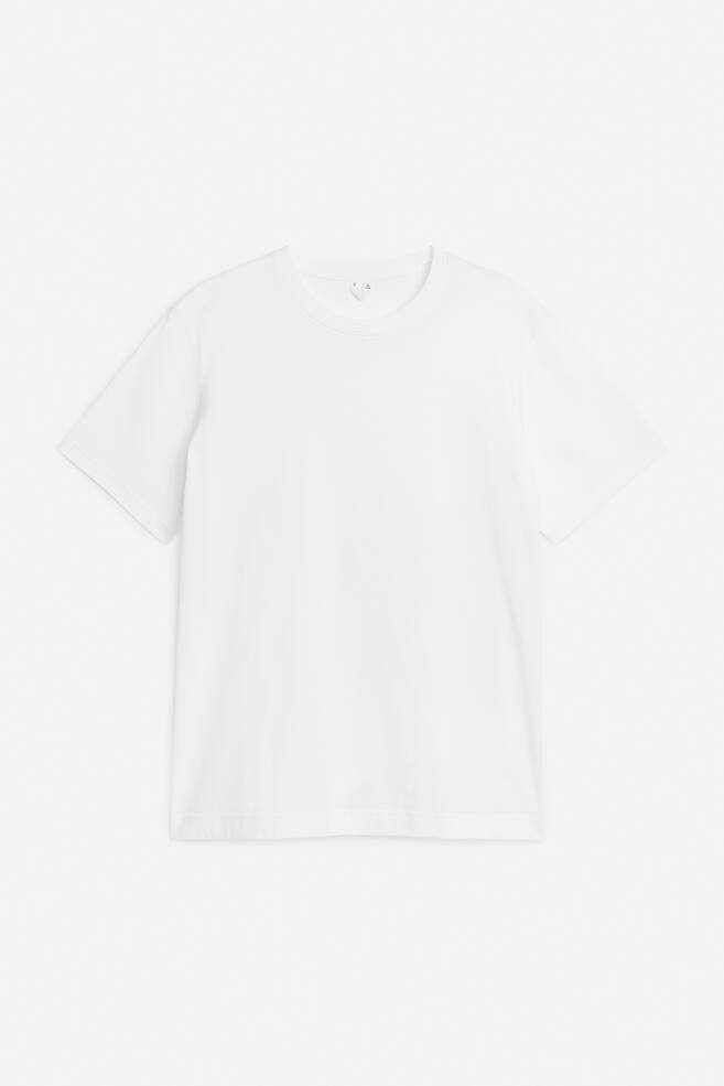 Leichtes T-Shirt - Weiß/Dunkelblau/Graumeliert/Schwarz/Knallblau/Graubraun - 1