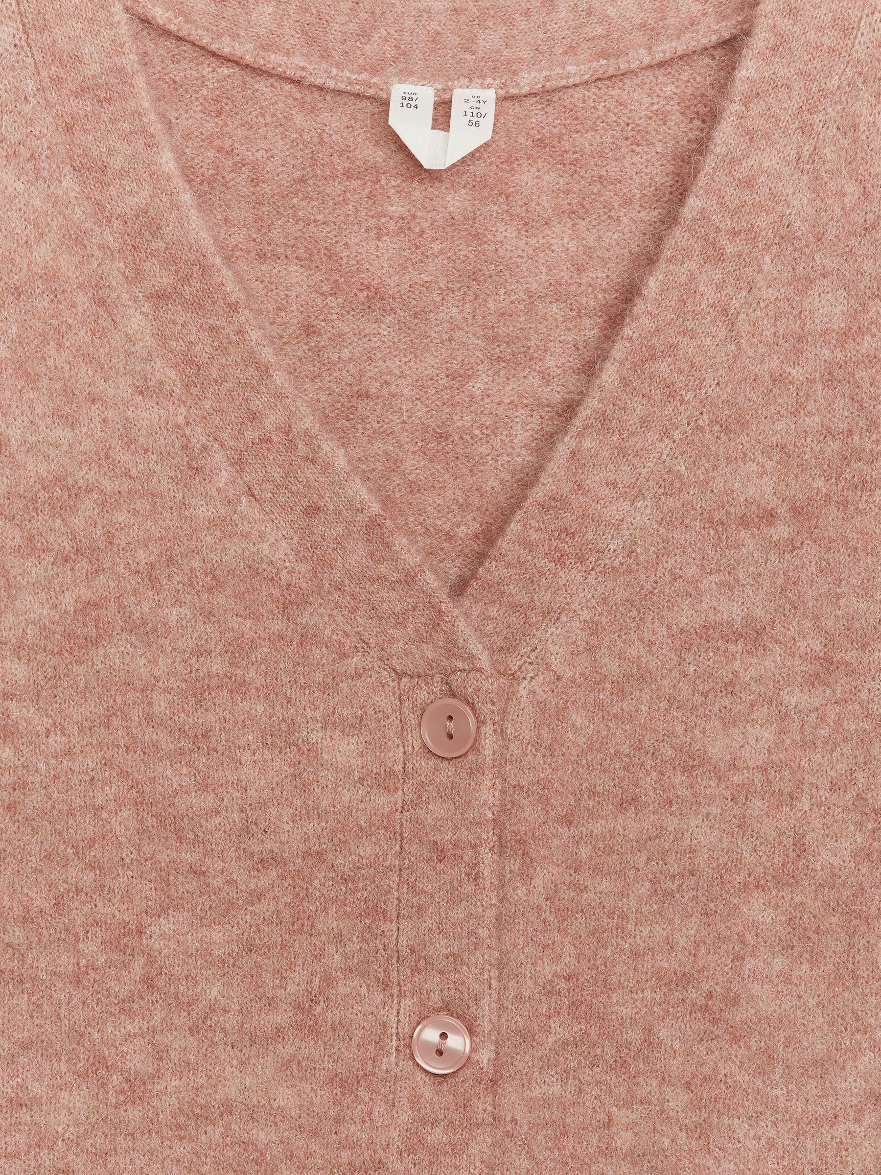 Strickjacke aus Alpakamix - Pink meliert - Regular Fit - Kinder - StillMedia/DescriptiveDetail - 2