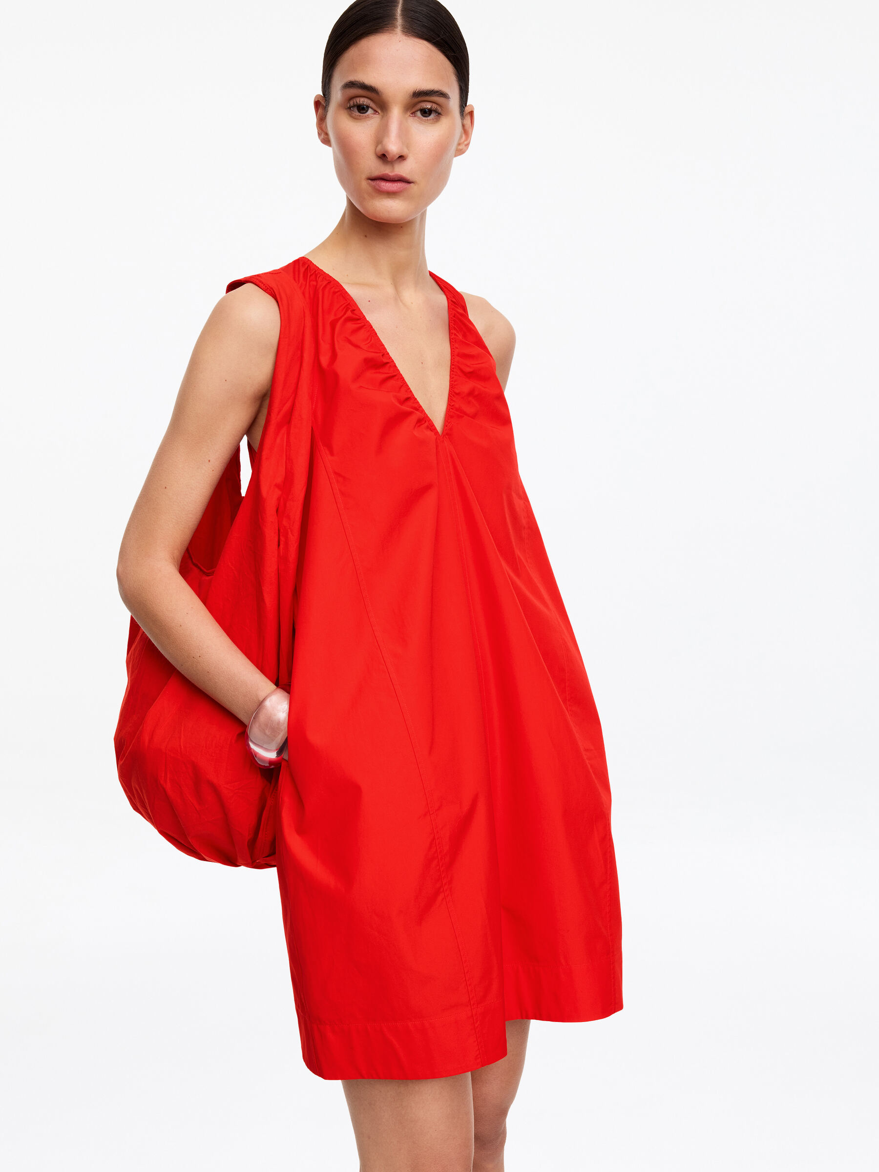 Ärmlös klänning - Röd - Regular fit - Women - StillMedia/Lookbook - 2
