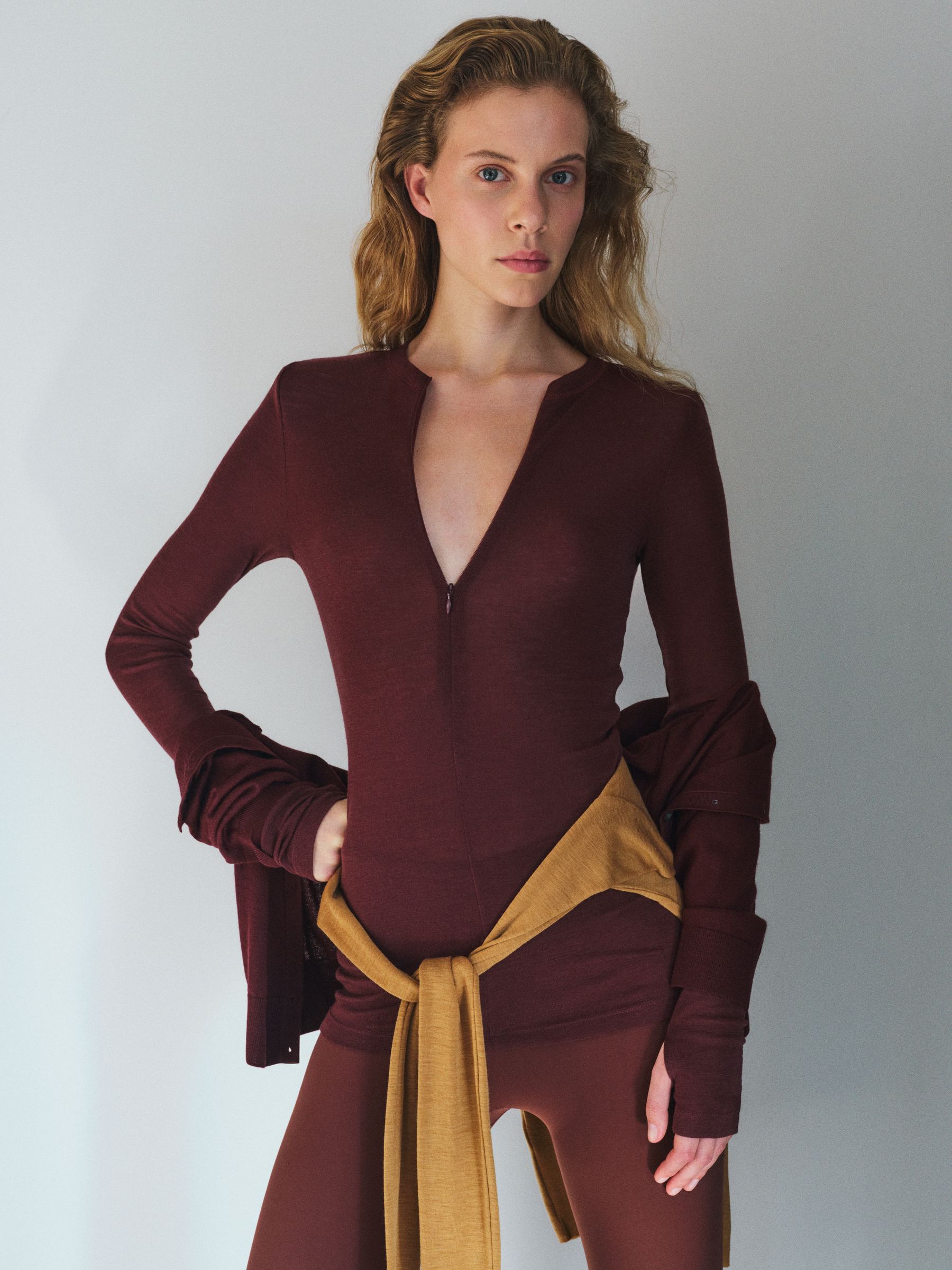 Soft Stretch Leggings - Dark Brown - Women - StillMedia/Environmental - 1