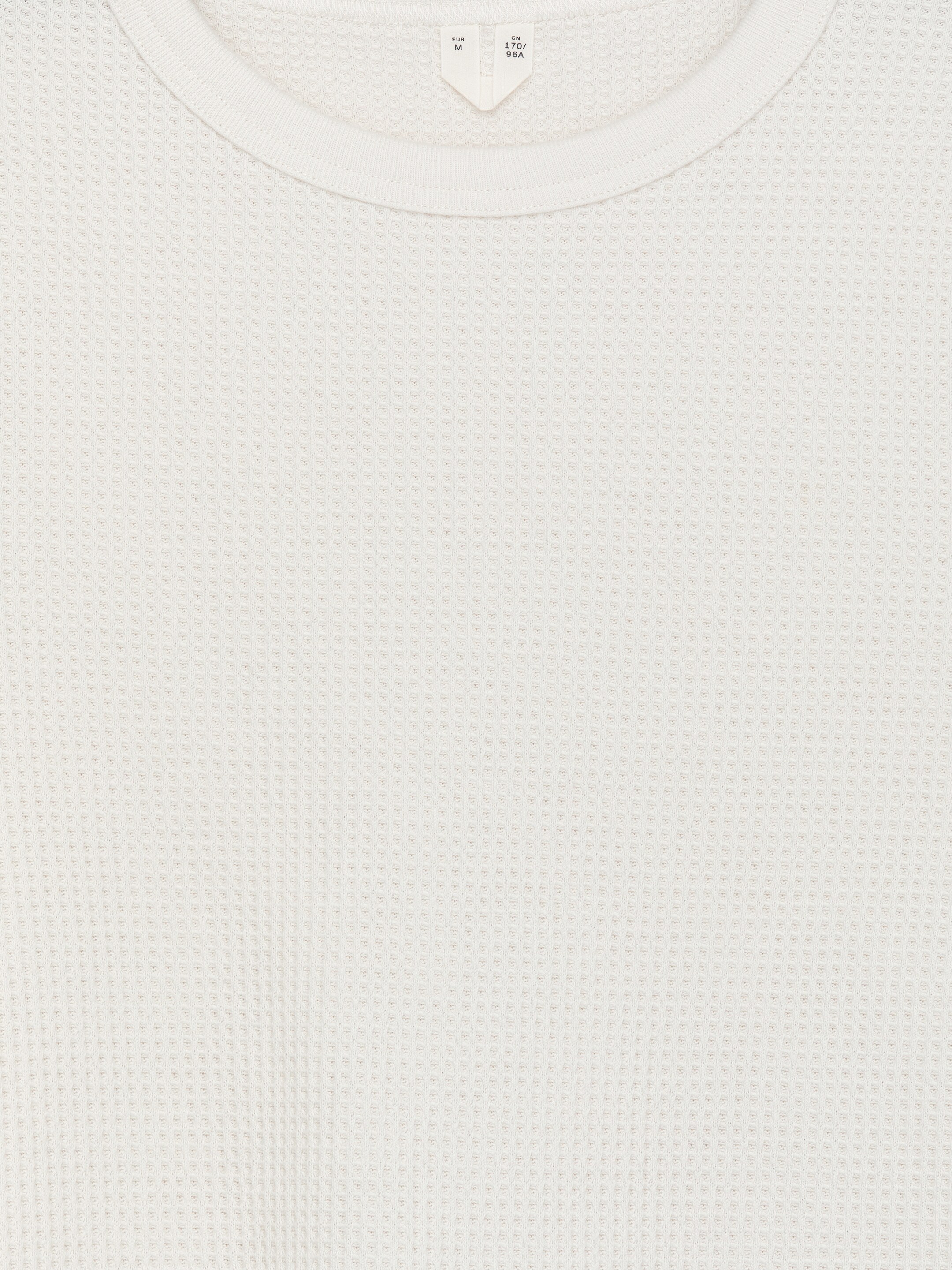 Nagyobb kép megtekintése: Waffle jersey felső - Off White - NŐI | H&M HU 2