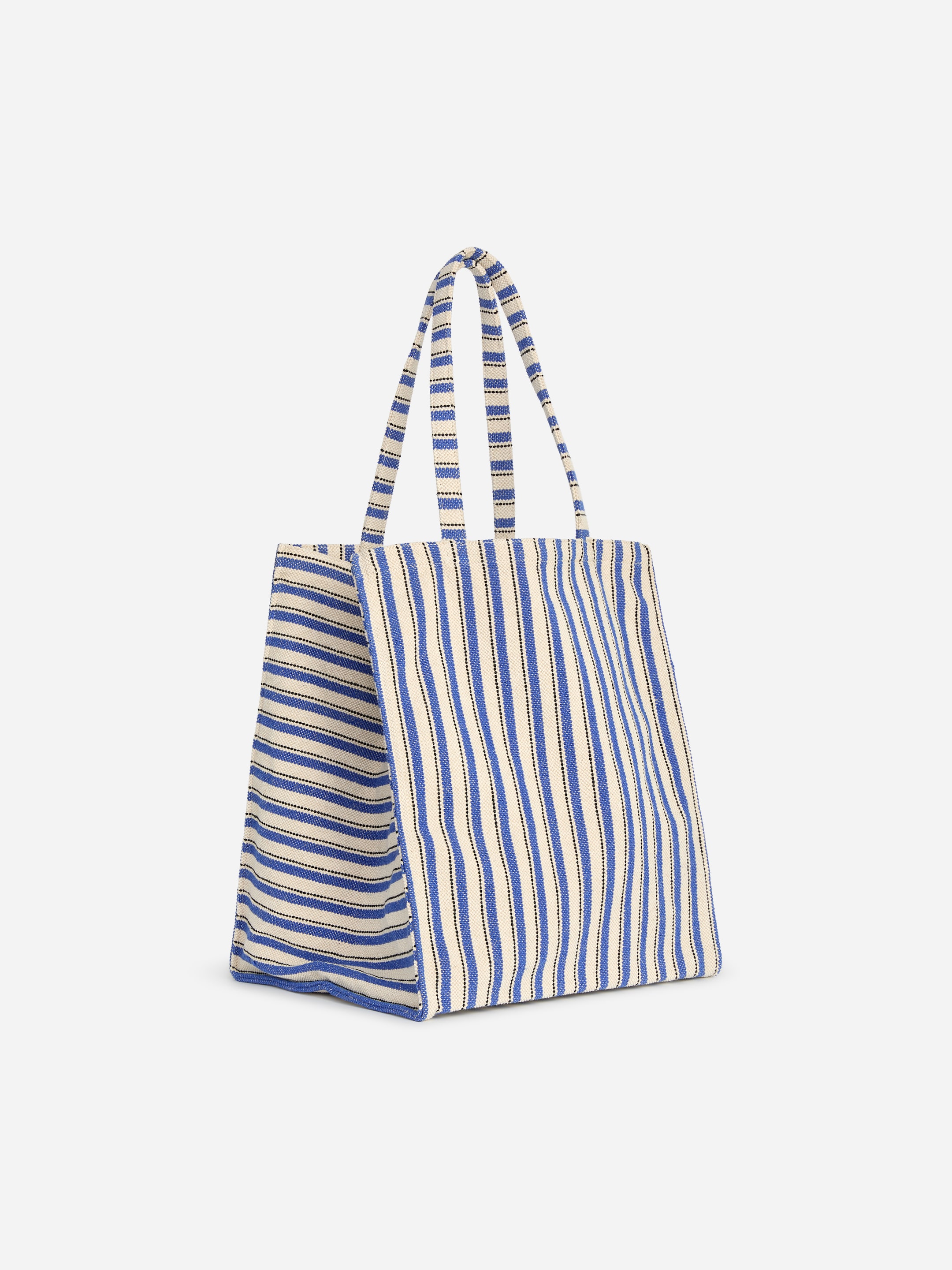 Bolso tote de lona - Azul/blanco roto - homeware - StillMedia/DescriptiveStillLife - 6