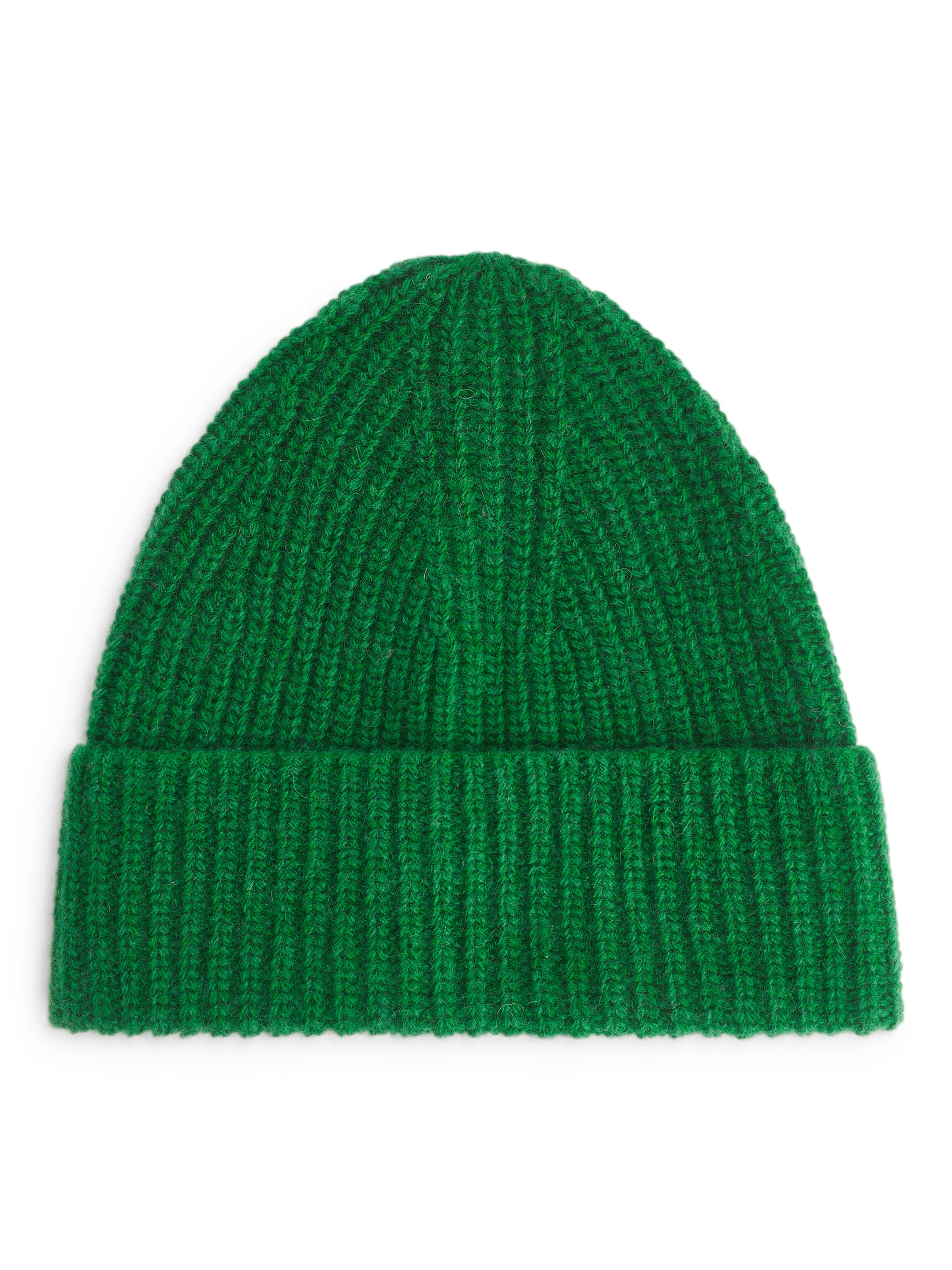 Grotere afbeelding bekijken: Wollen beanie - Groen - KINDEREN | H&M NL 1