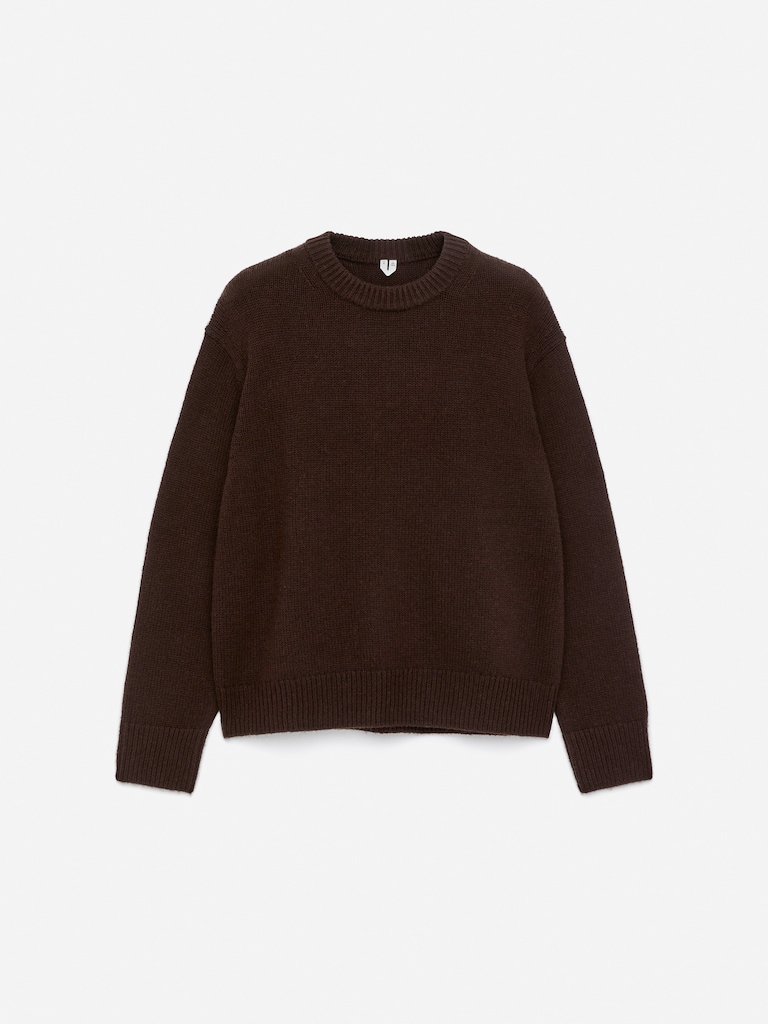 Gallery Day Ease — Heavy Knit Wool Jumper