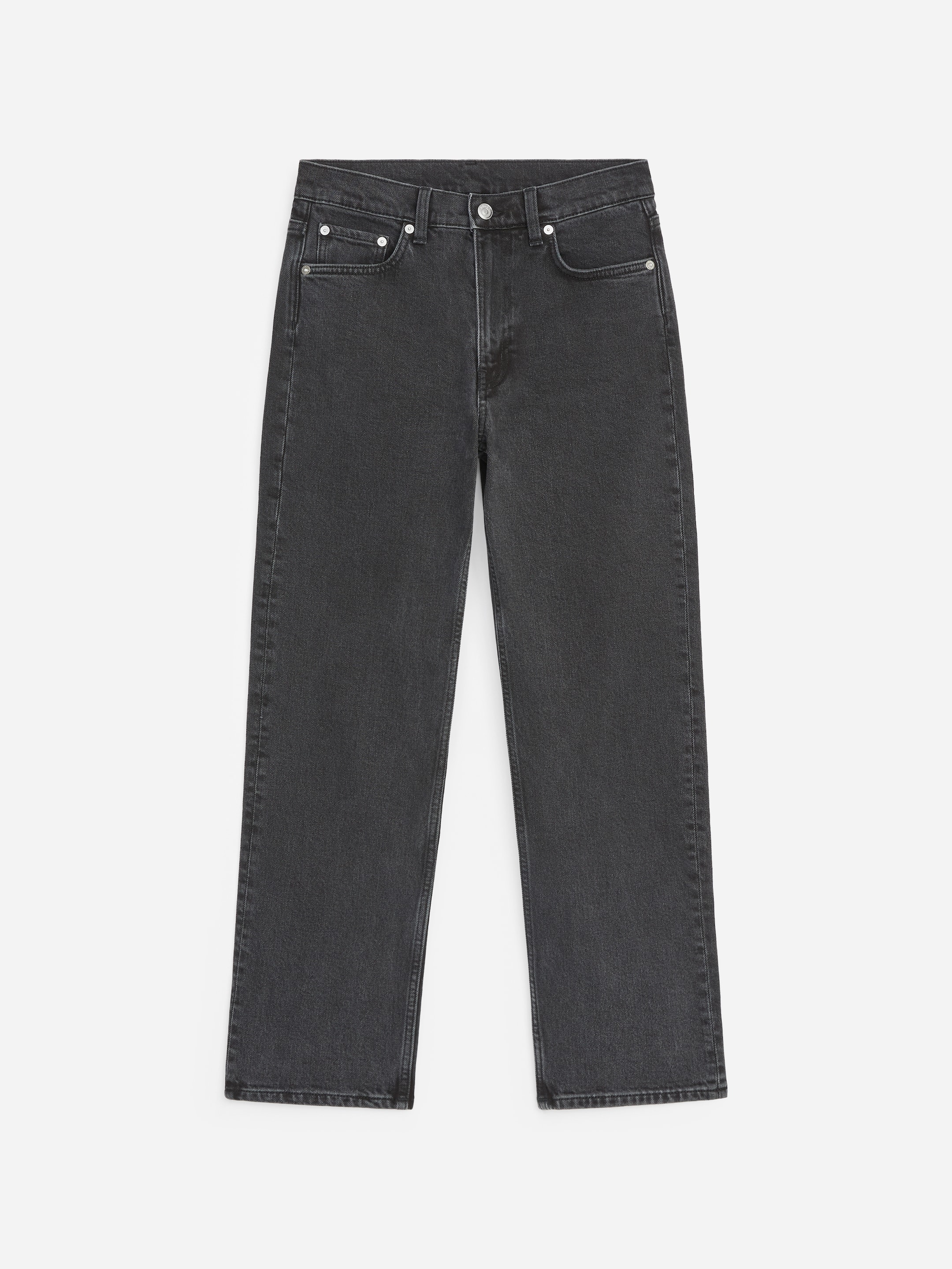 JADE CROPPED Slim Jeans-Black-20001